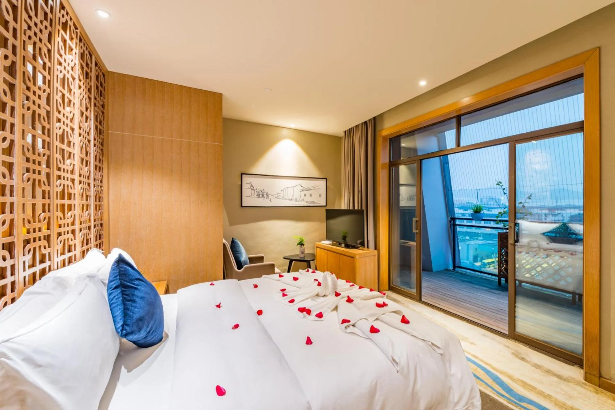 Bedroom in Chongqing Shanggao Hotel