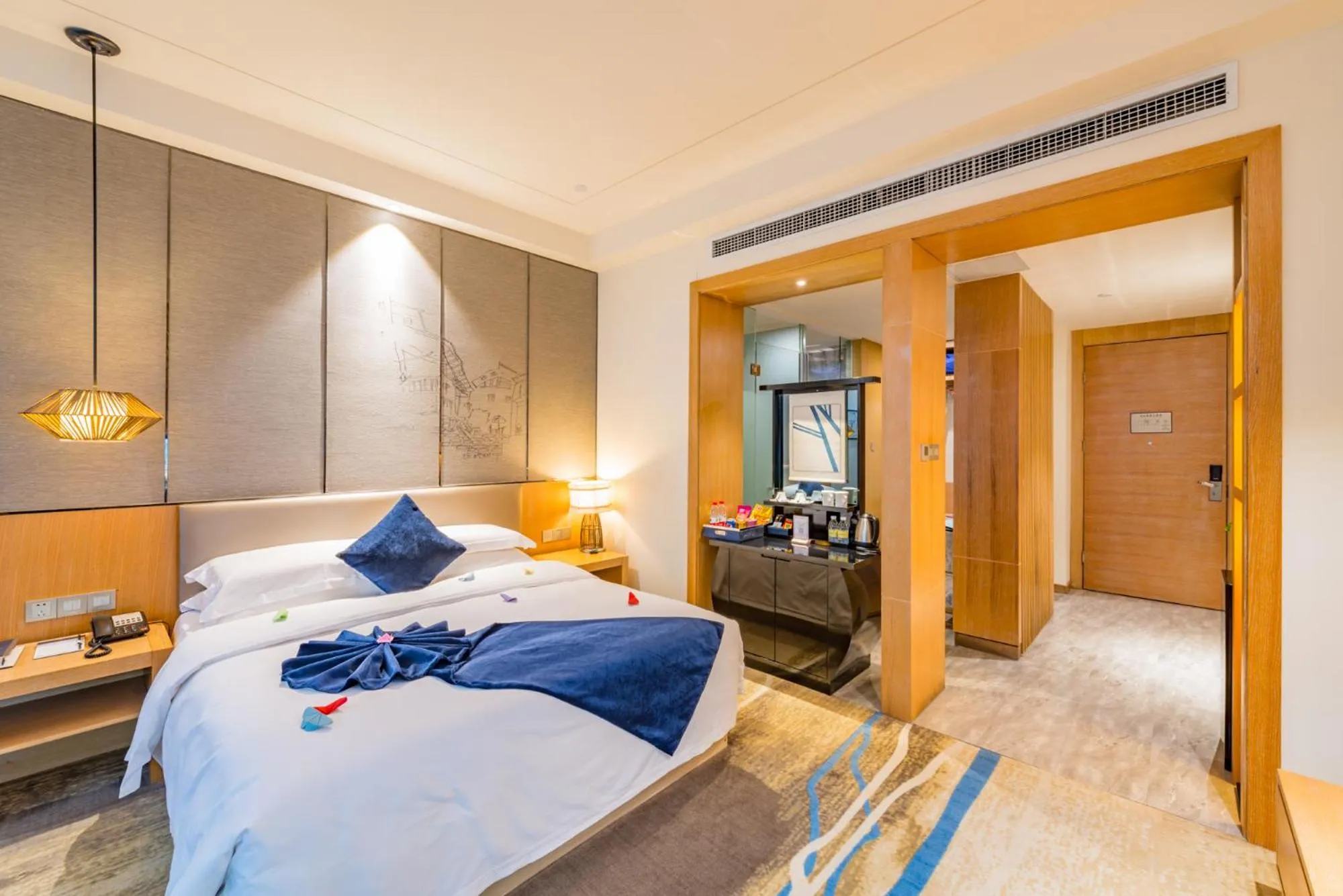 Photo of the whole room in Chongqing Shanggao Hotel