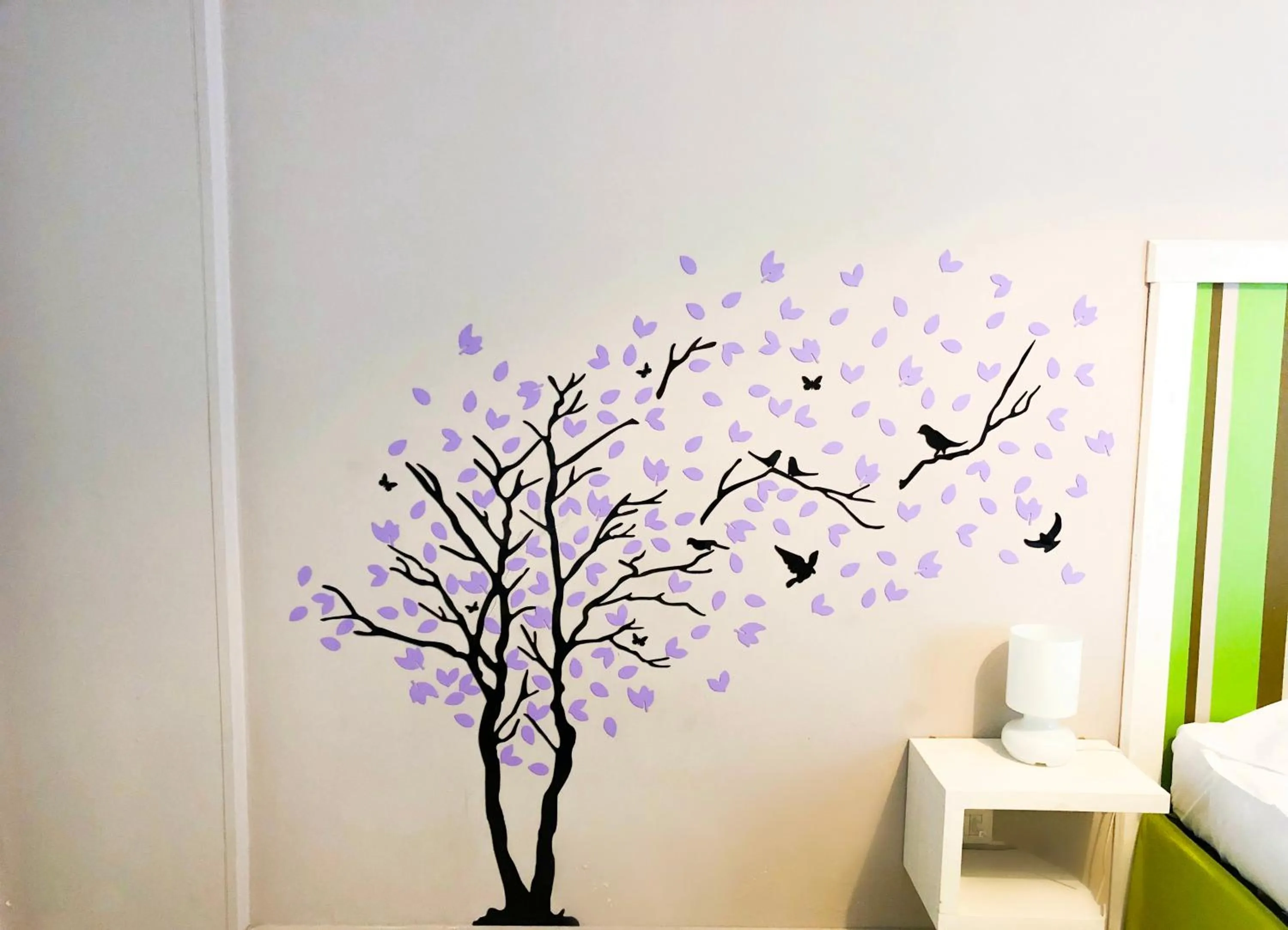 Decorative detail, Bed in Myricae