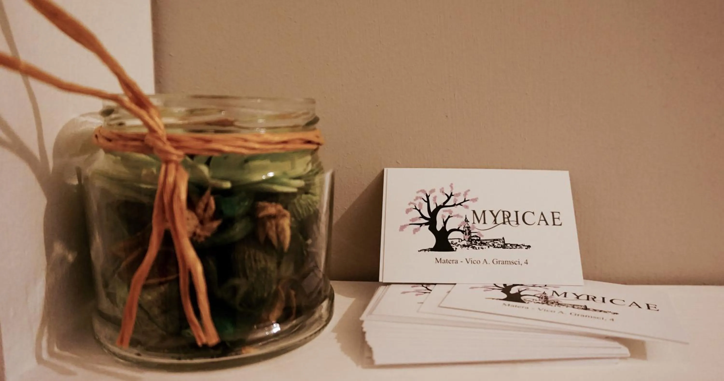 Decorative detail in Myricae