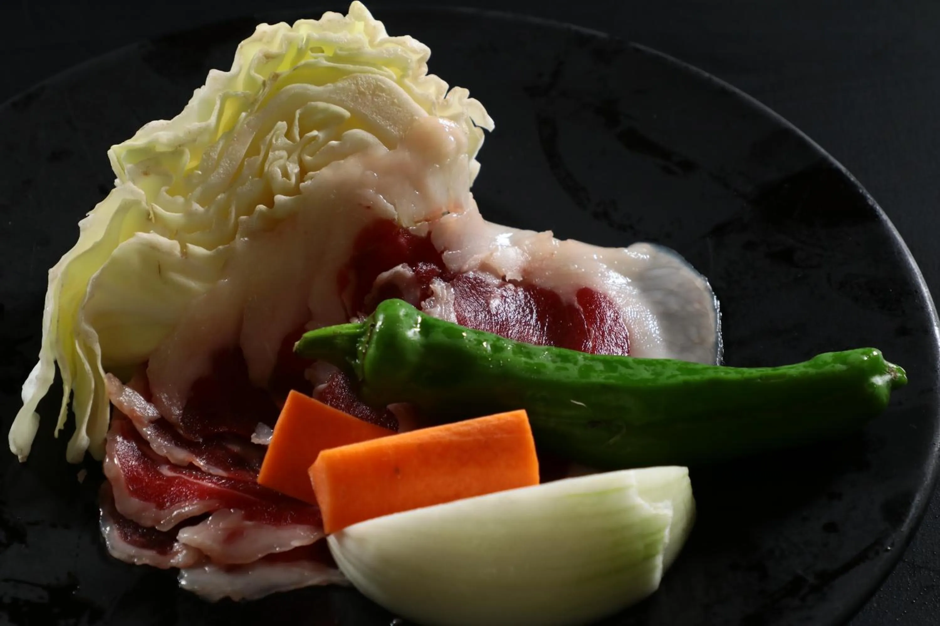 Dinner in Minshuku Iwana no Sato