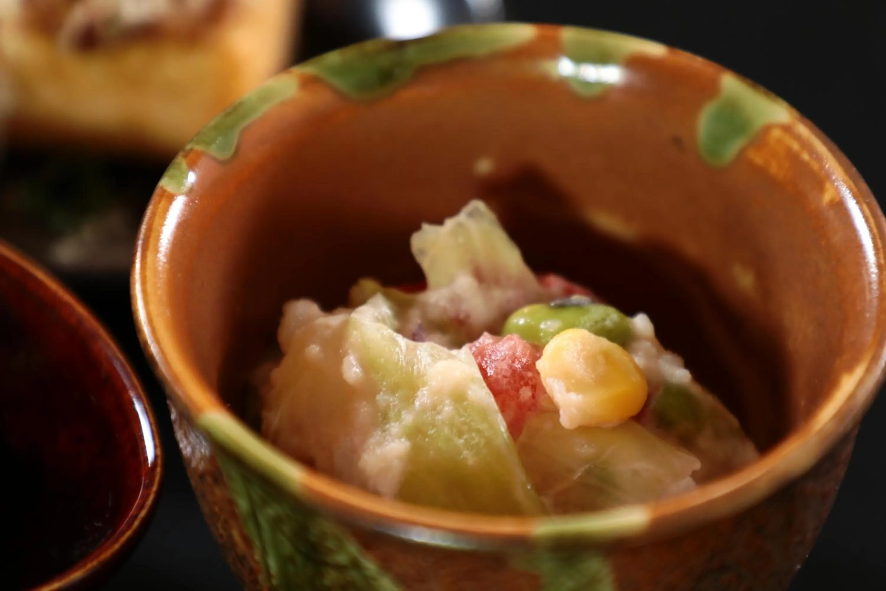 Dinner in Minshuku Iwana no Sato