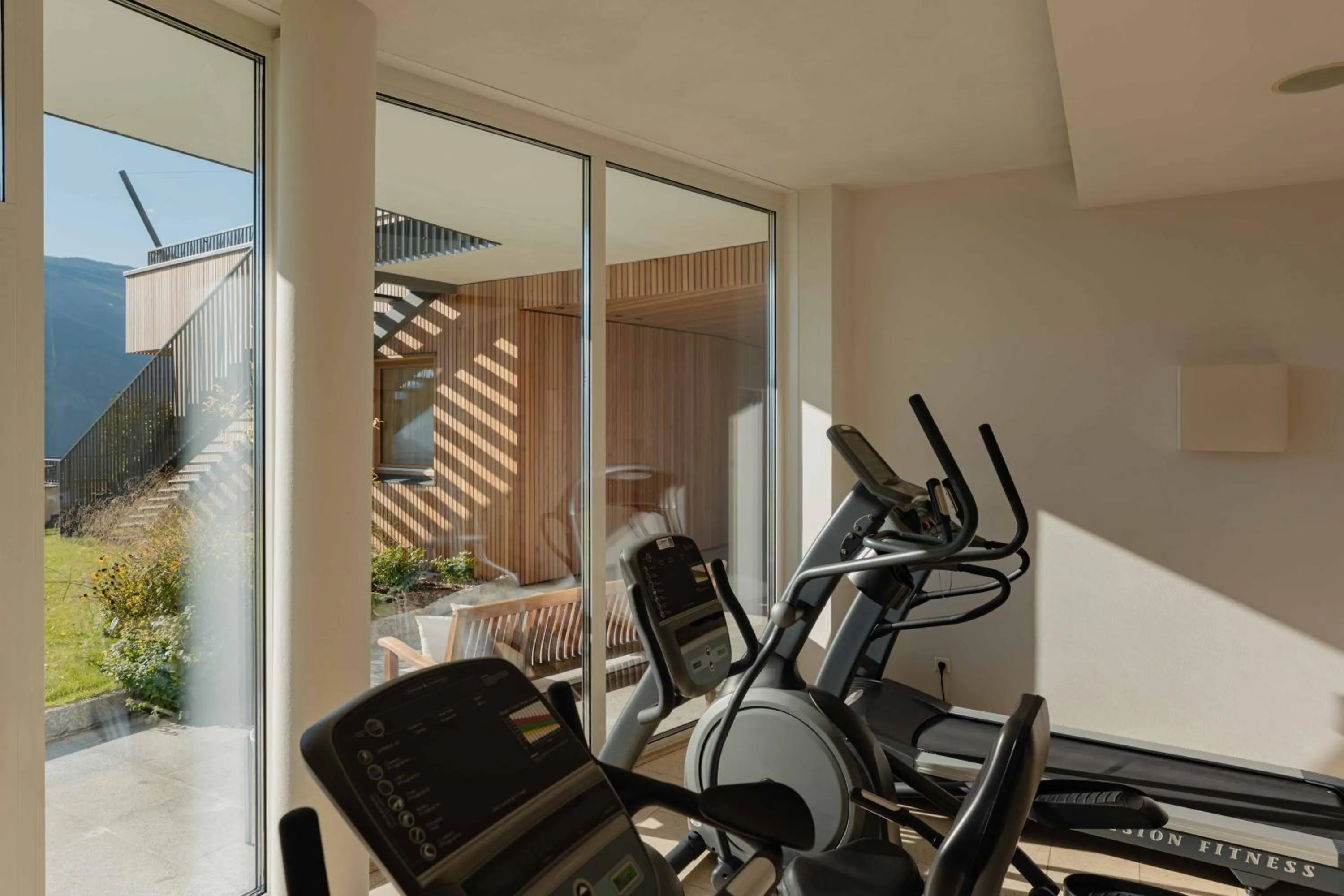 Fitness centre/facilities in Niedermair Nature Retreat