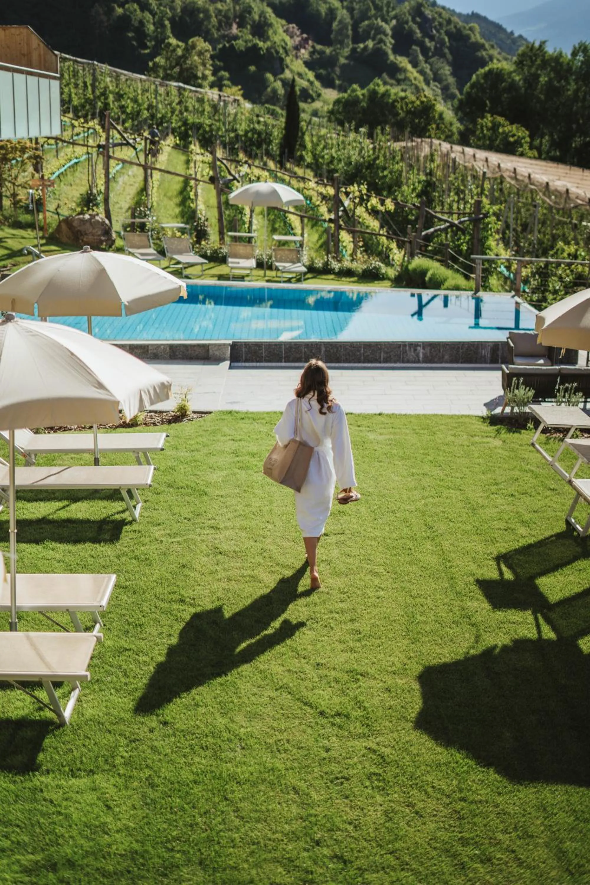 Garden in Hotel Niedermair