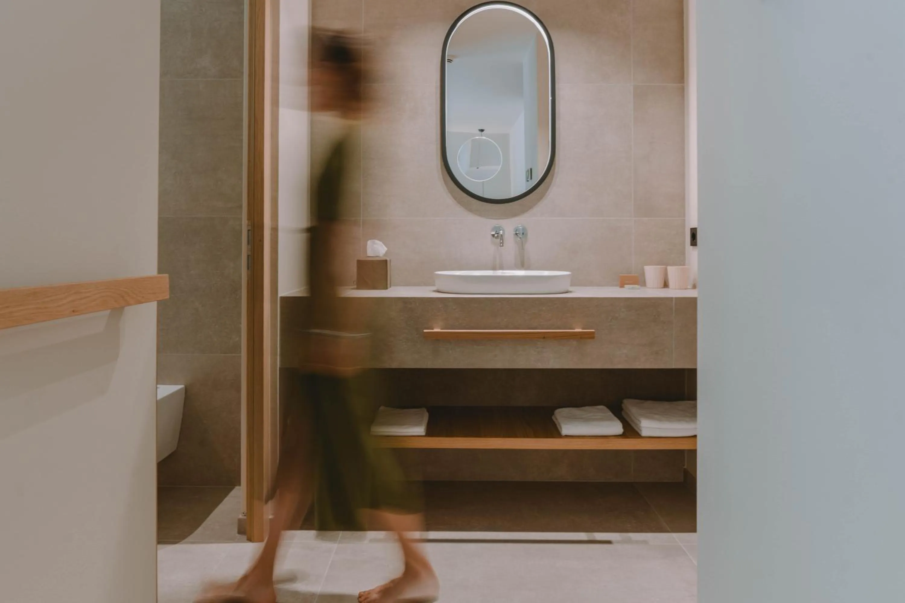 Bathroom in Hotel Niedermair