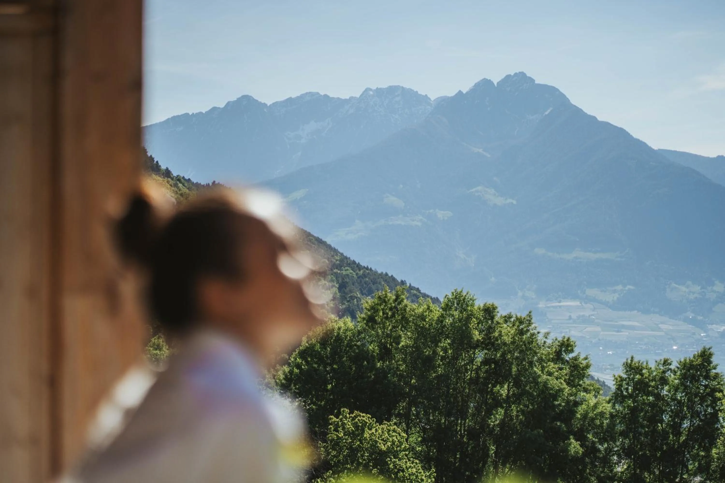 View (from property/room) in Hotel Niedermair