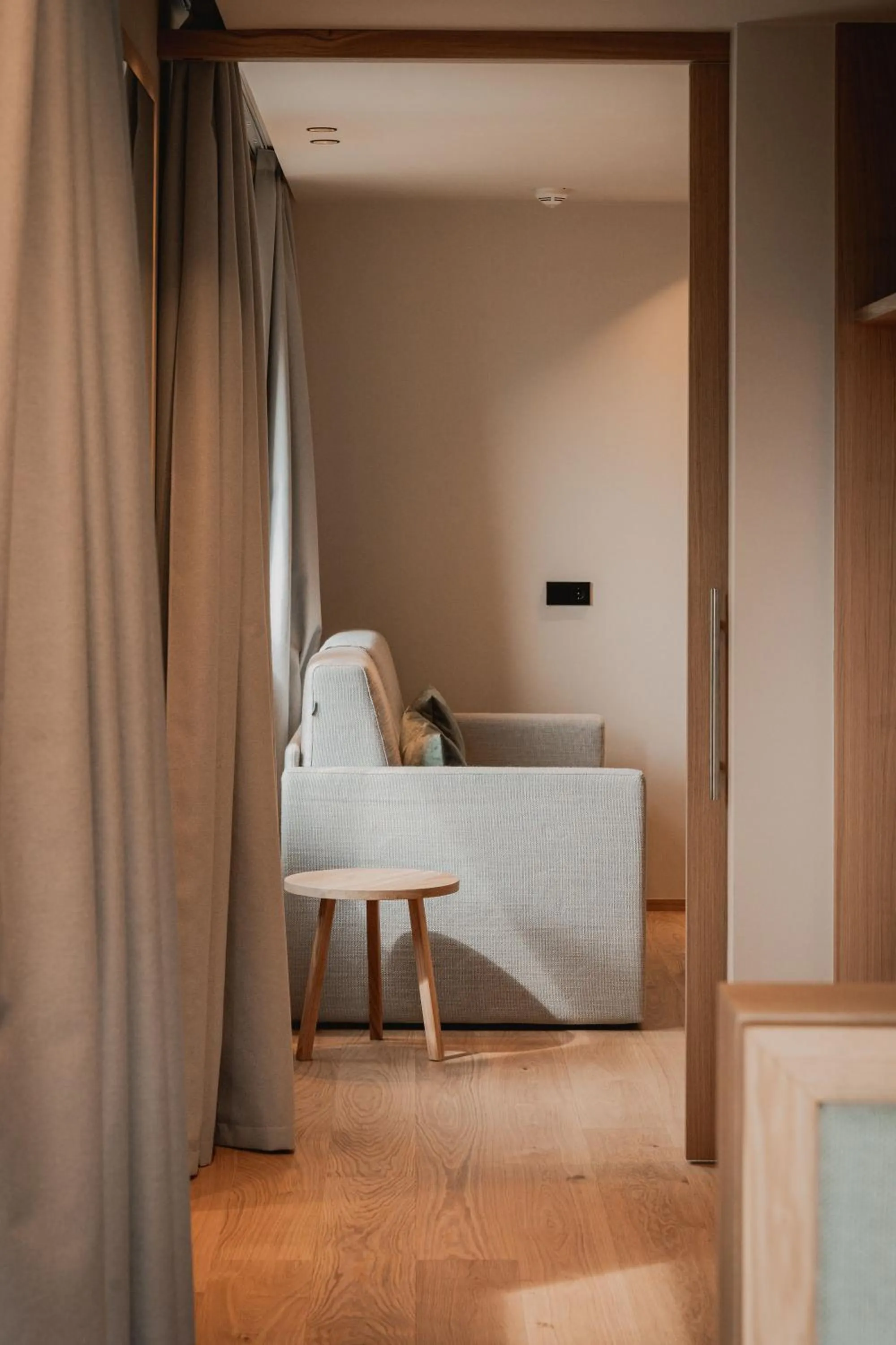 Living room, Bed in Hotel Niedermair