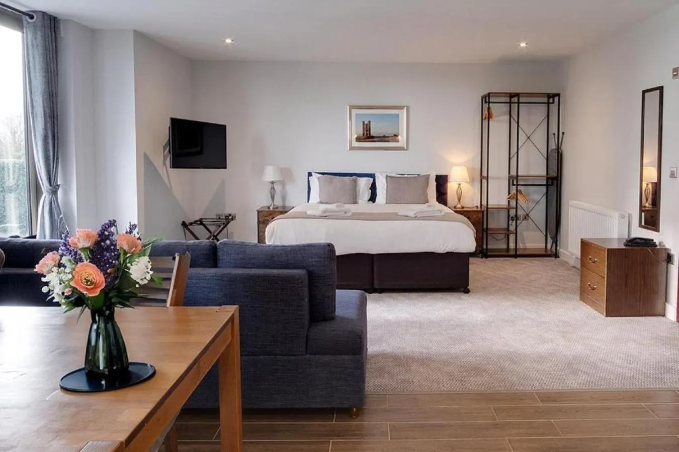 Living room, Bed in Cotswolds Hotel & Spa