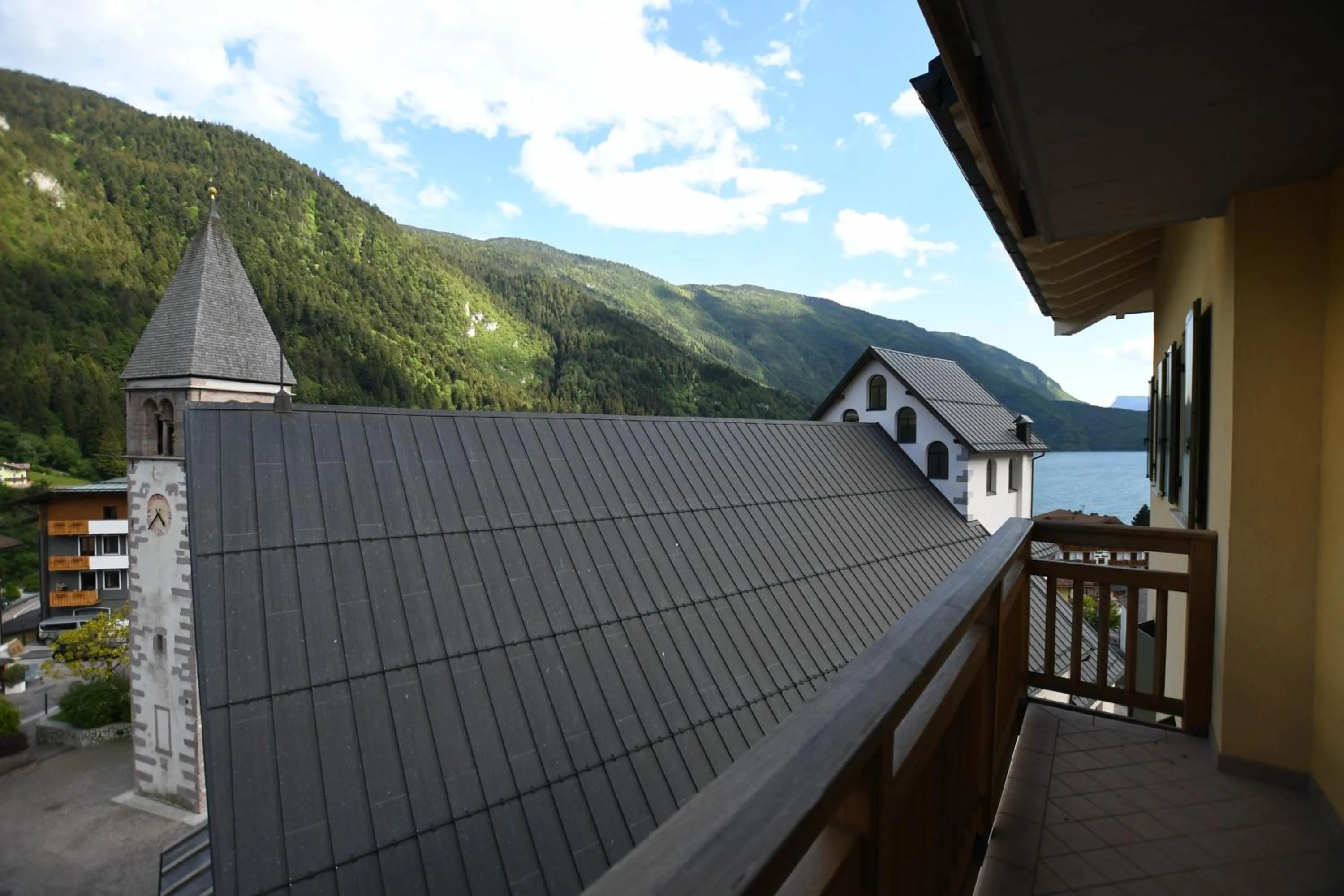 Balcony/Terrace in Residenza Alba - Molveno