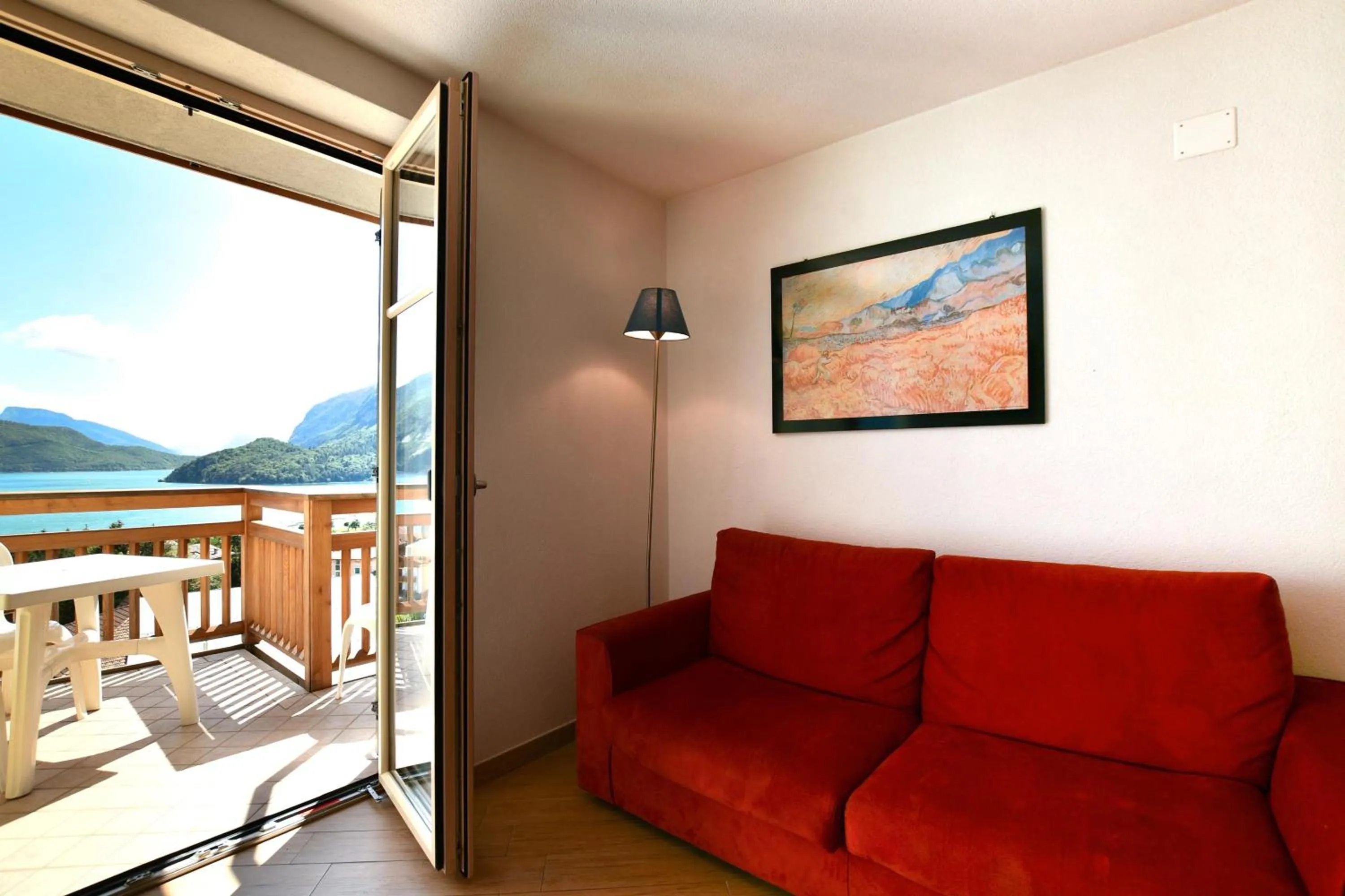 Living room in Residenza Alba - Molveno