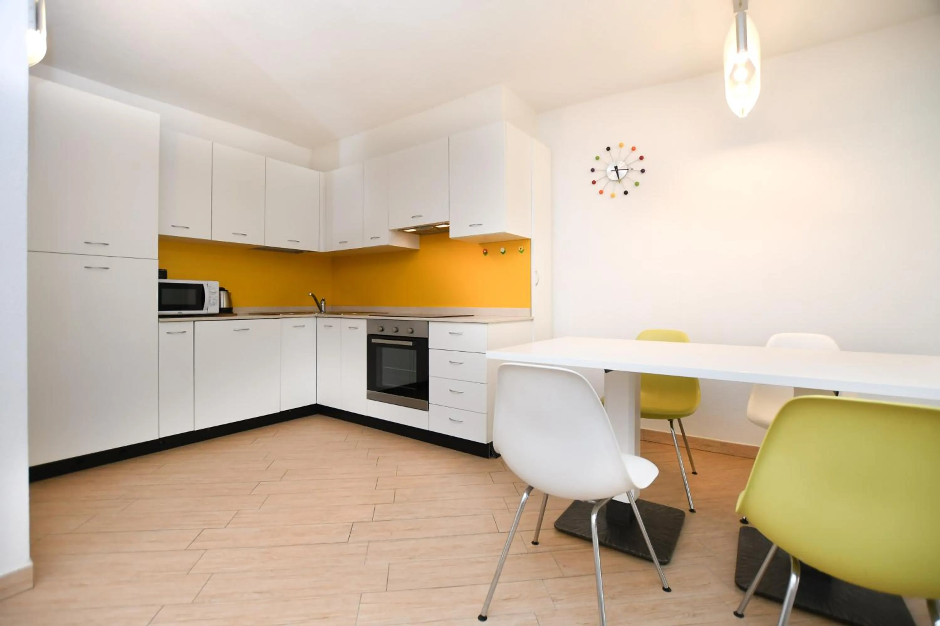 Kitchen or kitchenette in Residenza Alba - Molveno