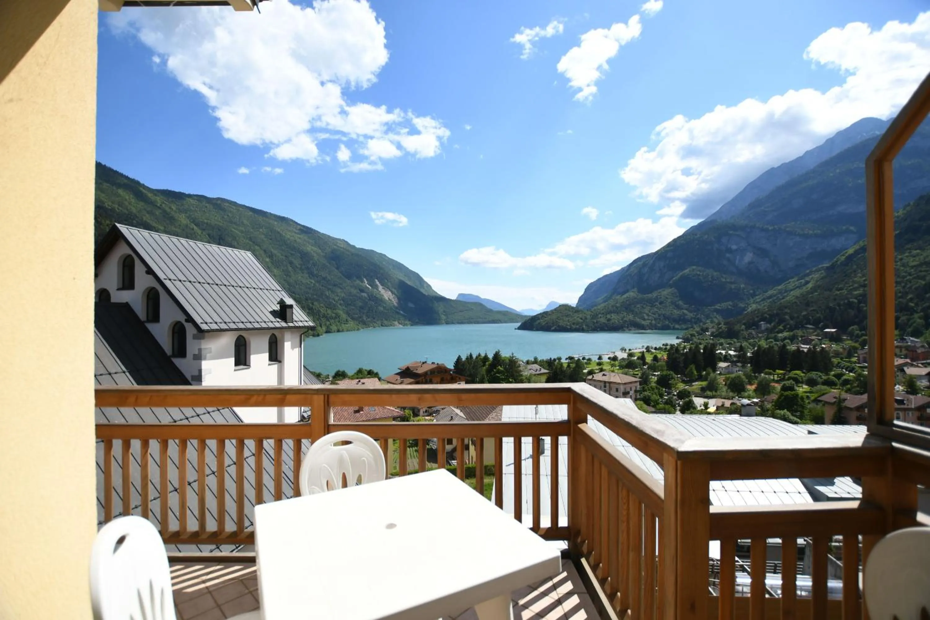 Balcony/Terrace in Residenza Alba - Molveno