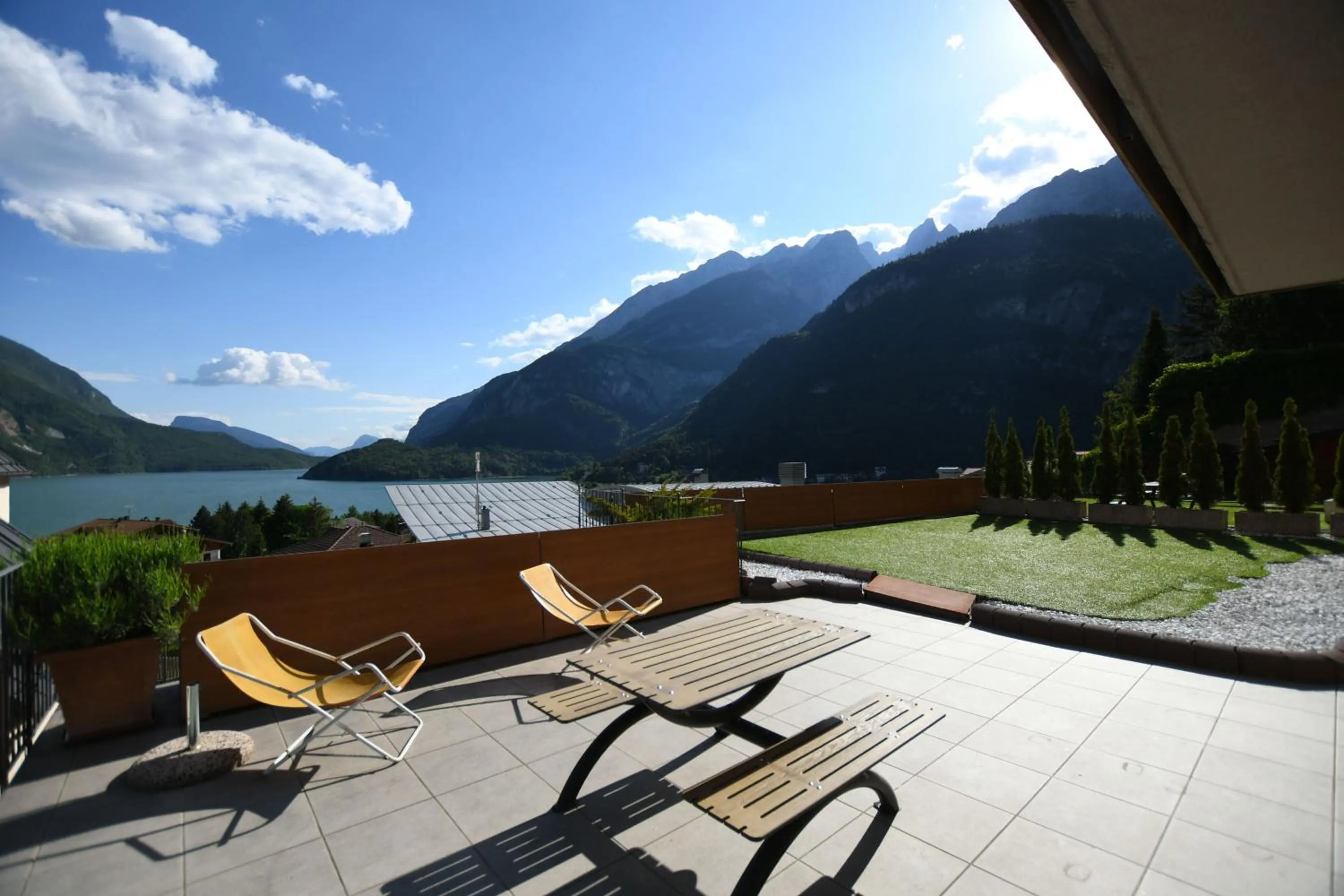 Balcony/Terrace in Residenza Alba - Molveno