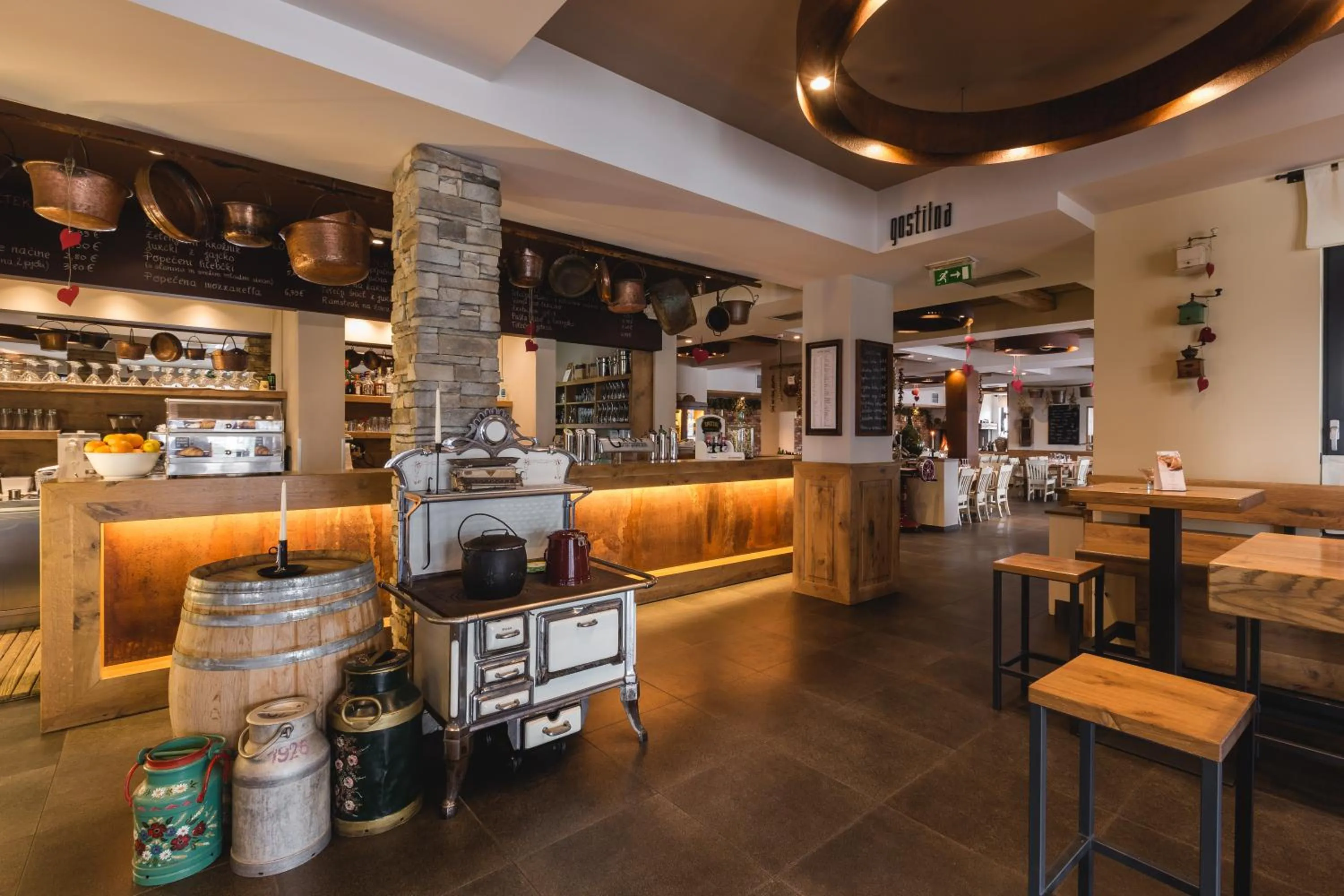 Meals in Guesthouse Grof