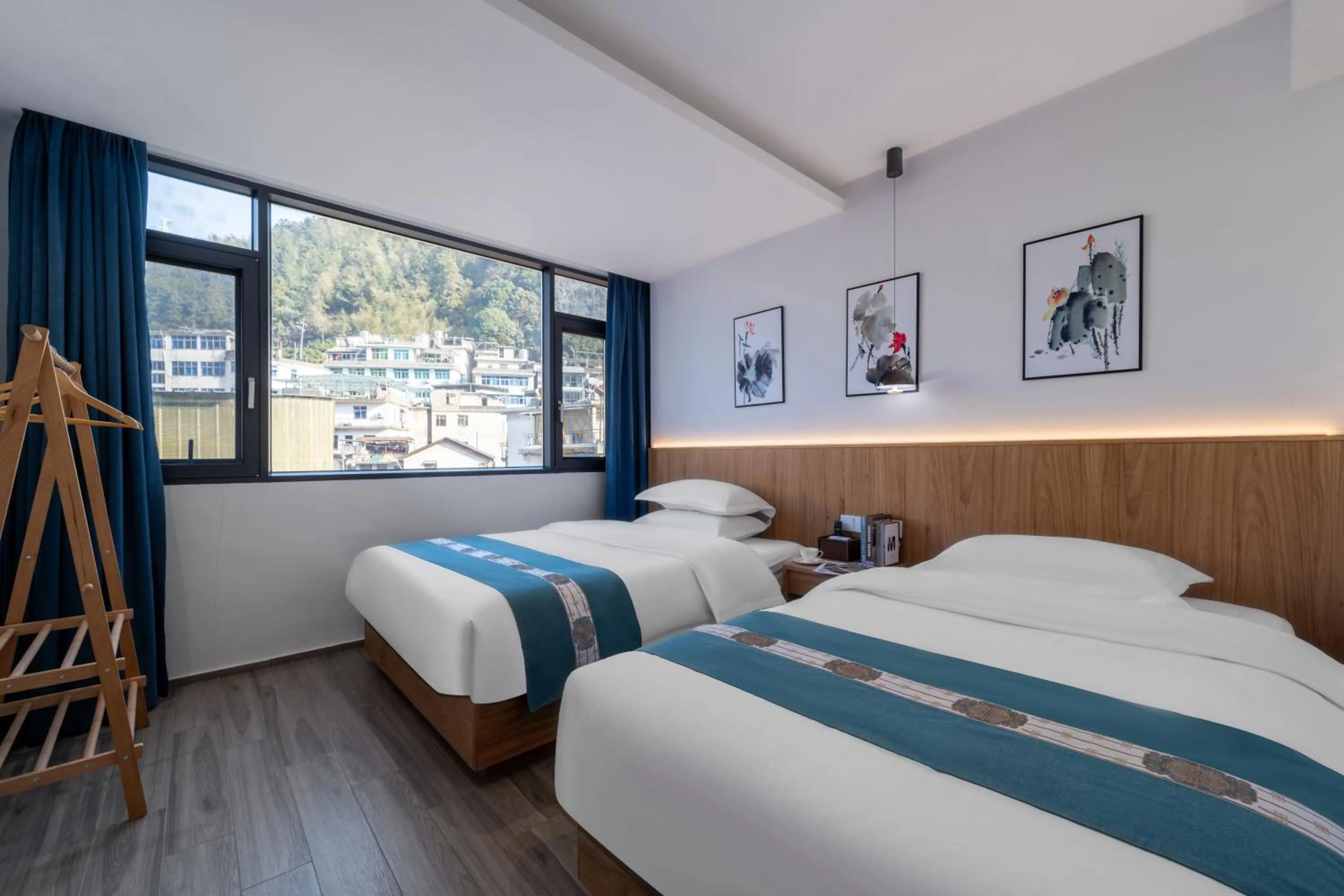 Bed in Huang Mountain Wangfeng Hotel