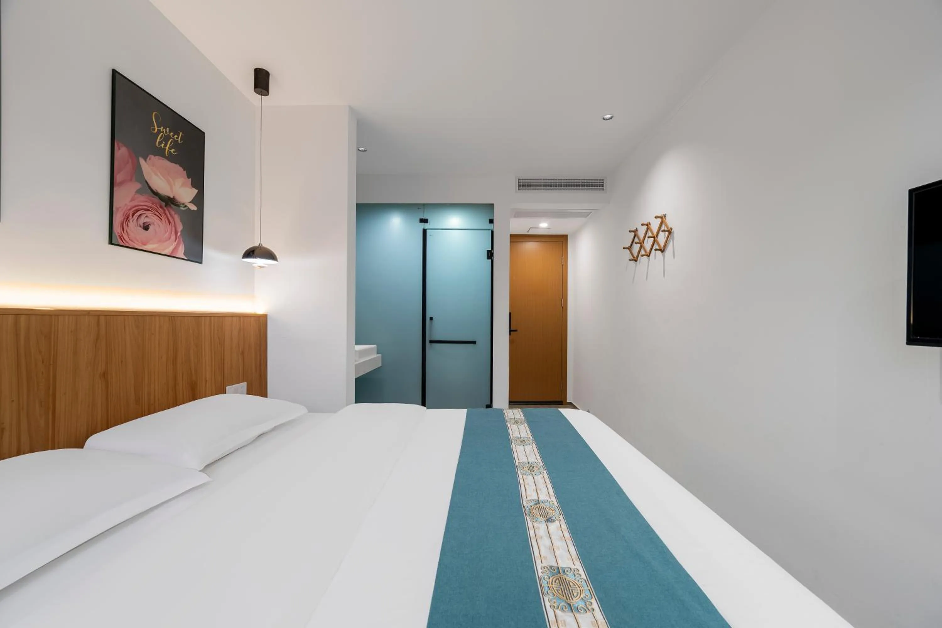 Bed in Huang Mountain Wangfeng Hotel