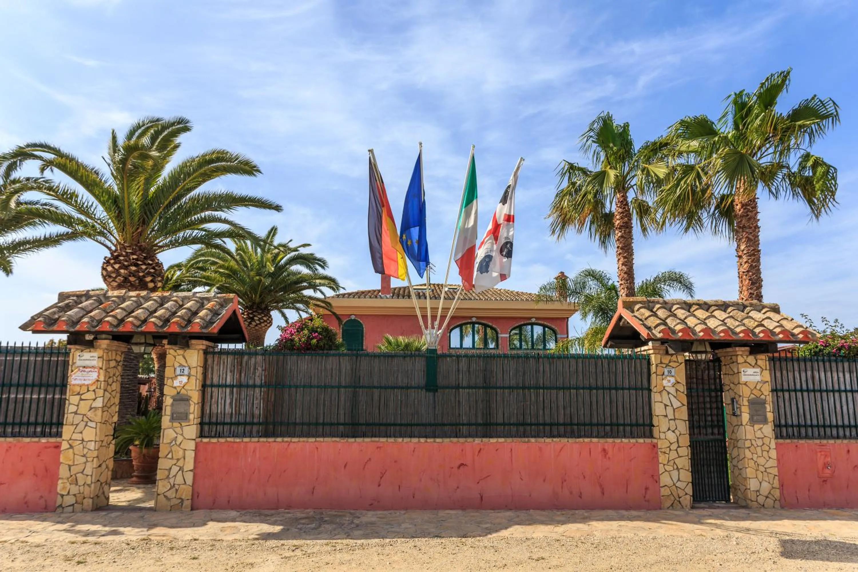 Property building in Casa Vacanze Villa Flumini