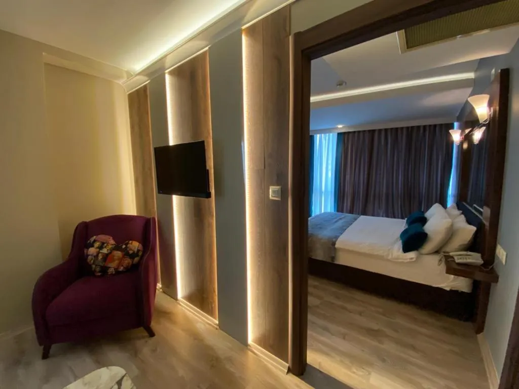 Bed in Yucel Hotel