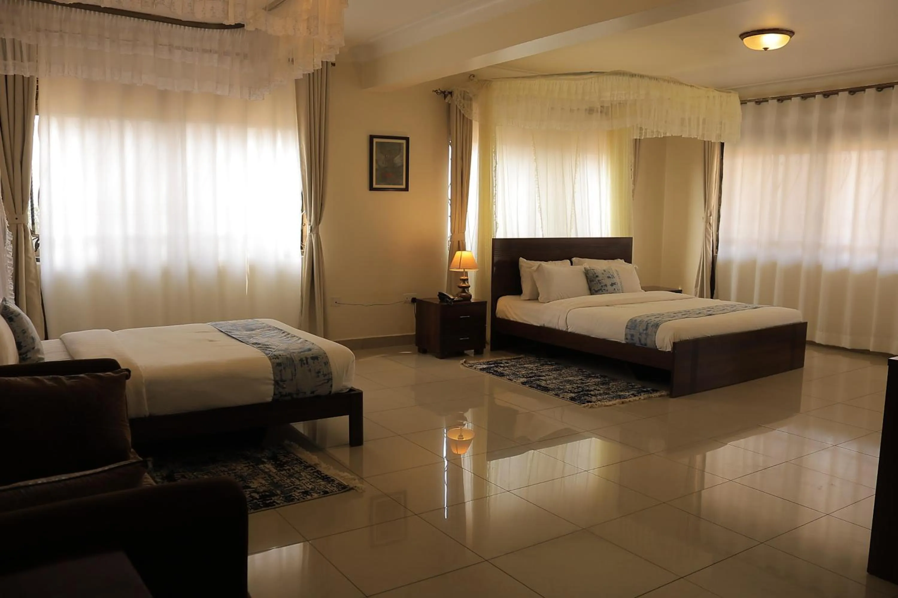 Bed in Reinah Tourist Hotel