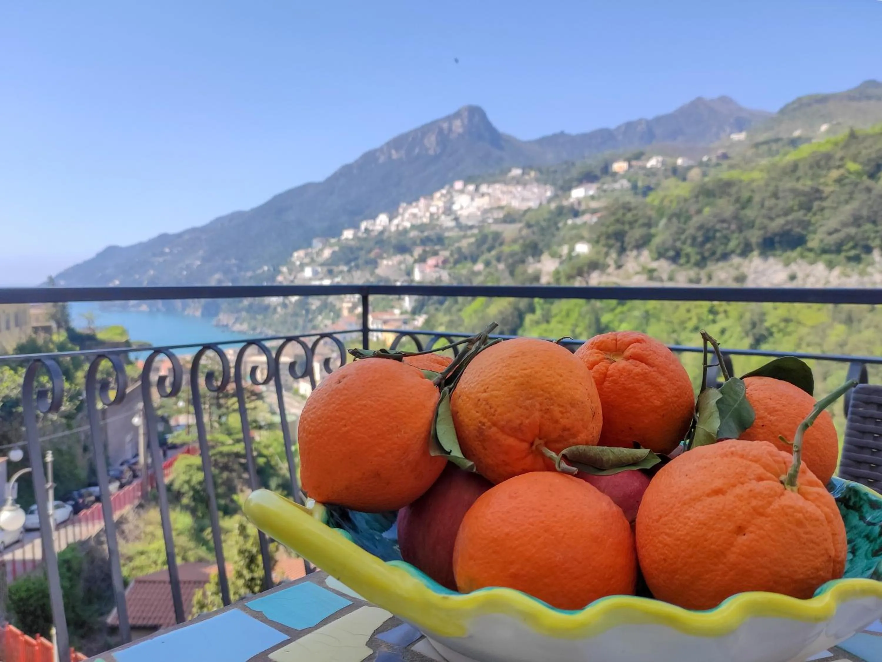 Natural landscape in B&B Casa Mena