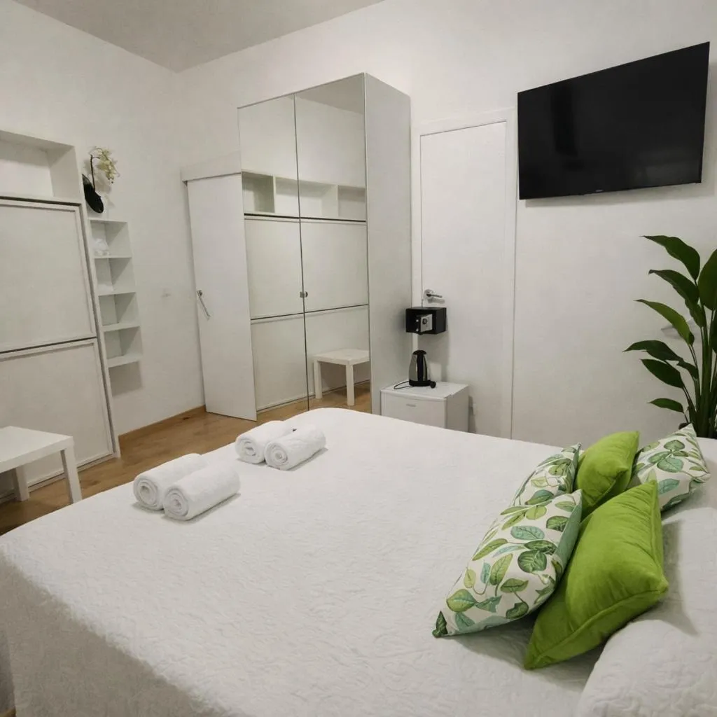 Bed in Hotel Birillo