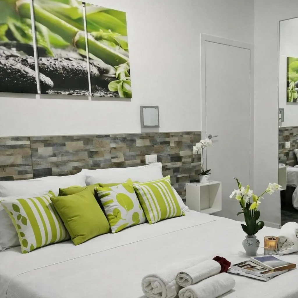 Bed in Hotel Birillo