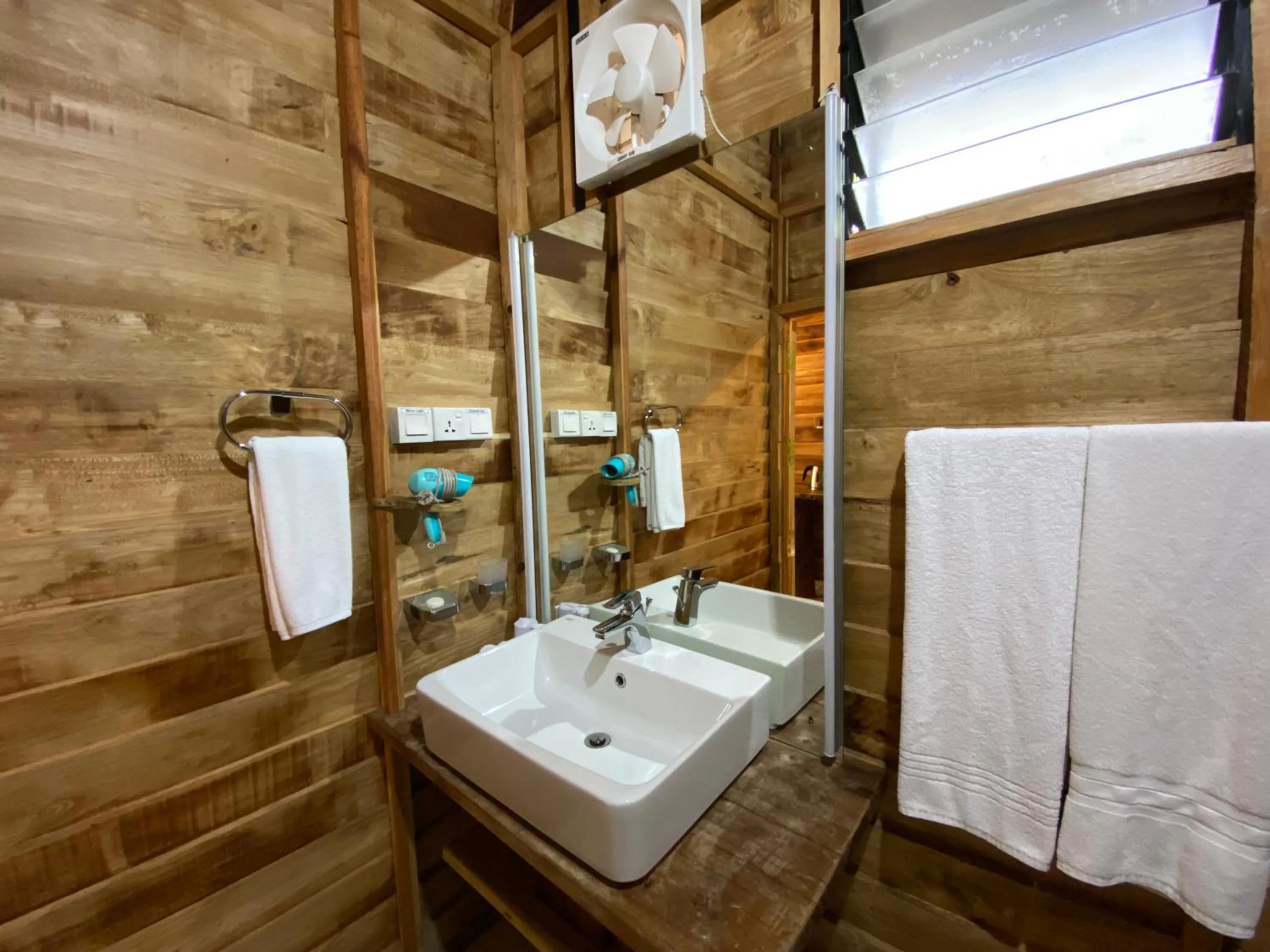 Shower in The Glenrock Wellness Nature Resort