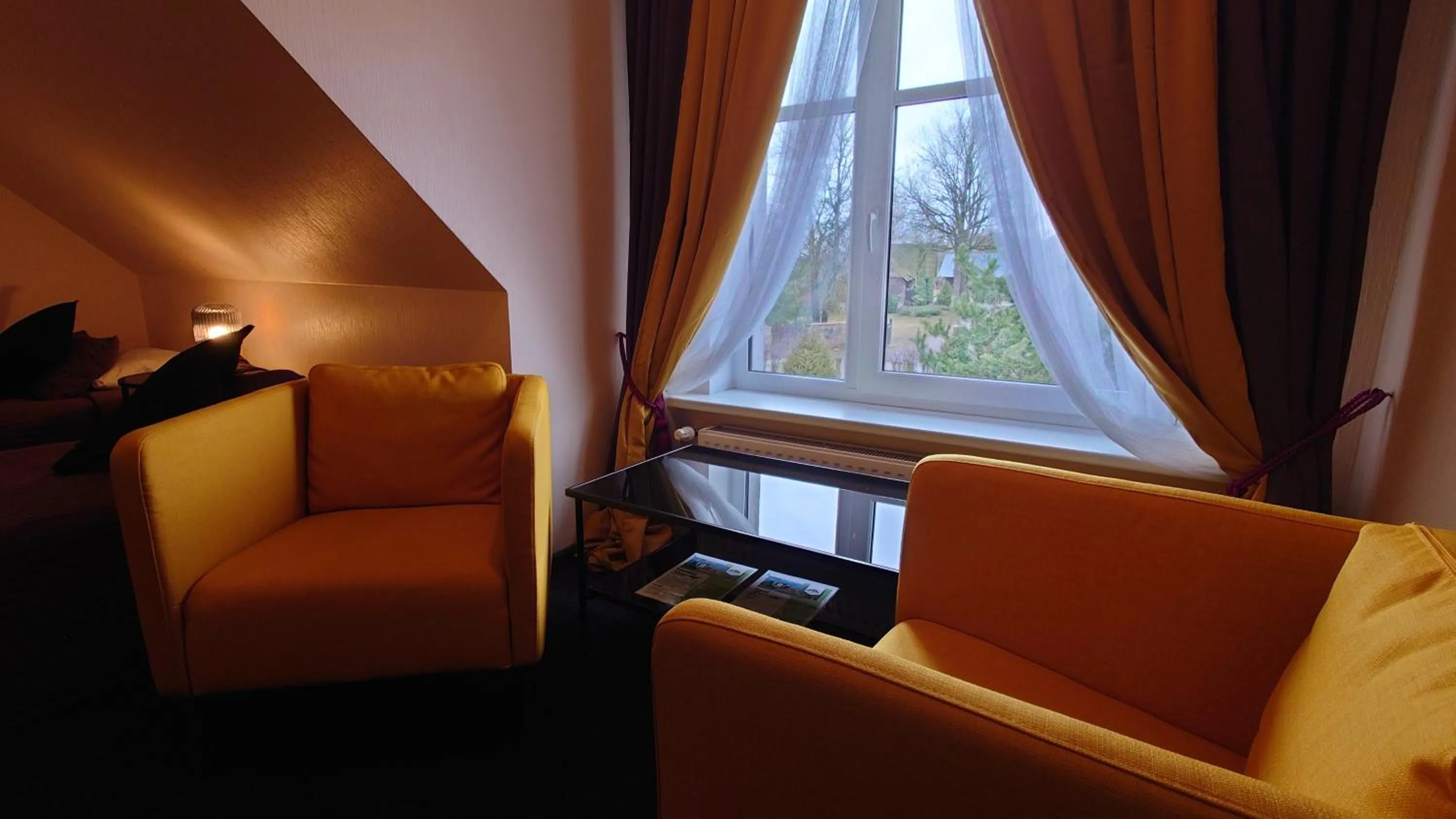Seating area in Guesthouse Četri Vēji
