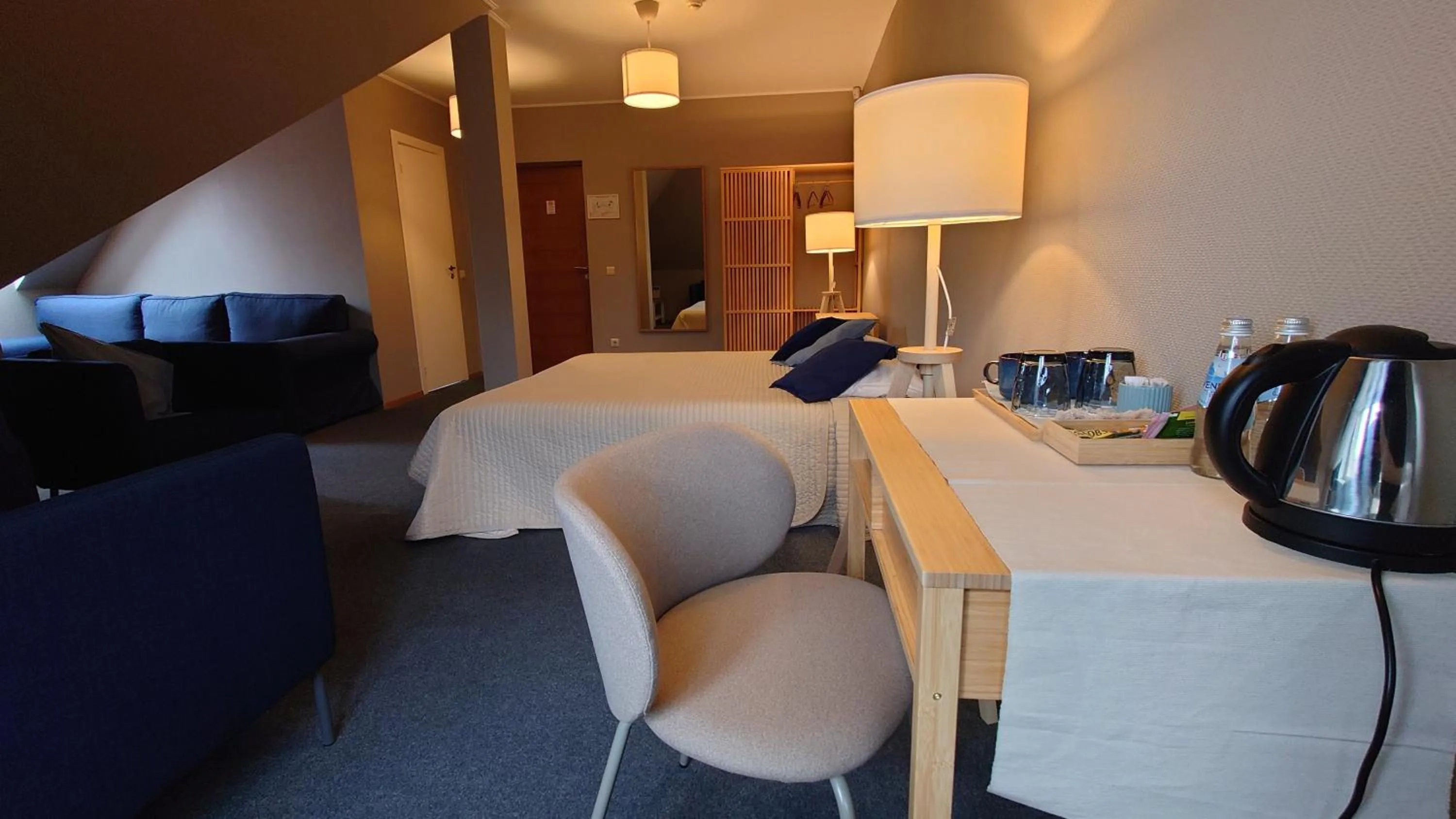 Coffee/tea facilities, Bed in Guesthouse Četri Vēji