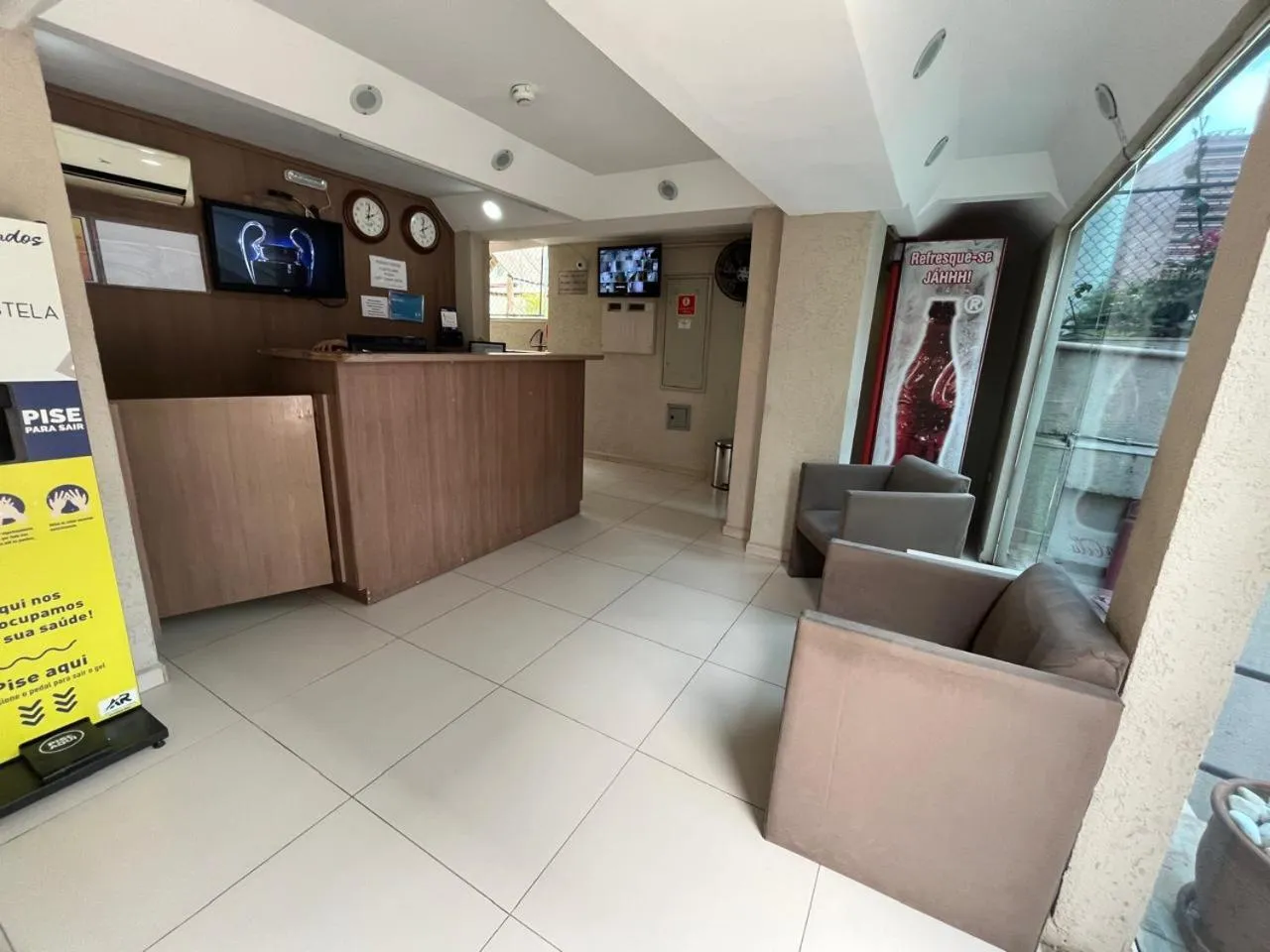 Lobby or reception in Hotel Stela