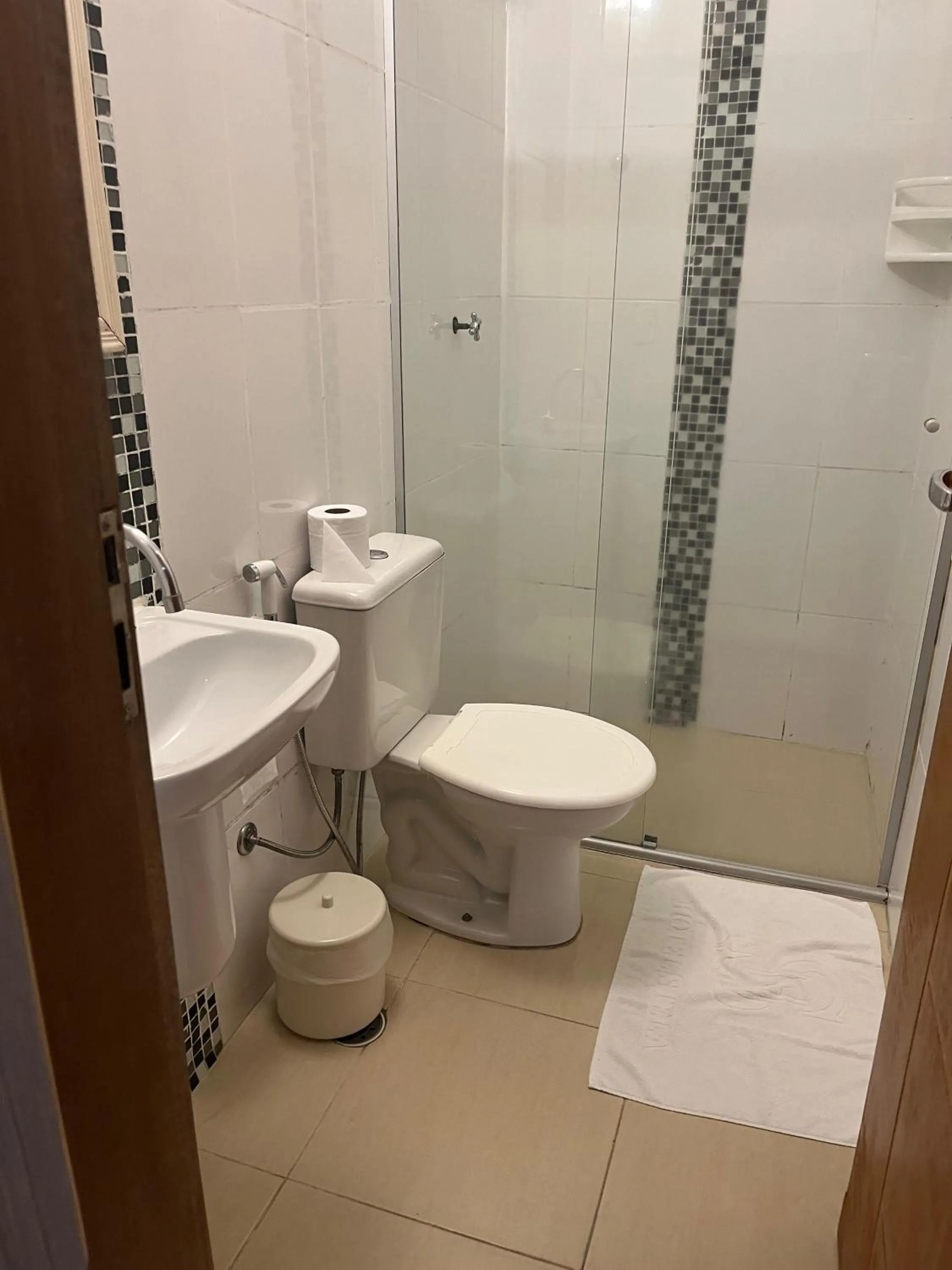 Toilet in Hotel Stela