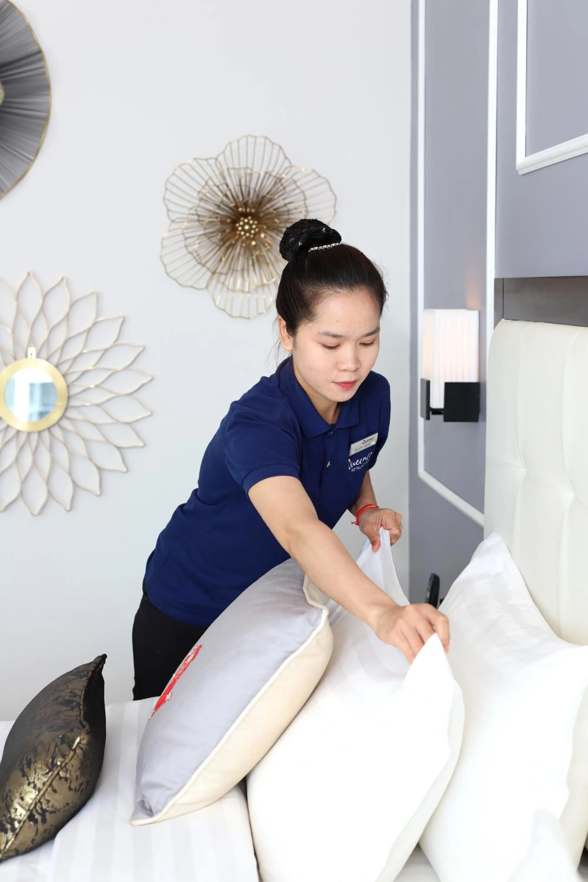 Staff in Queenco Hotel & Casino