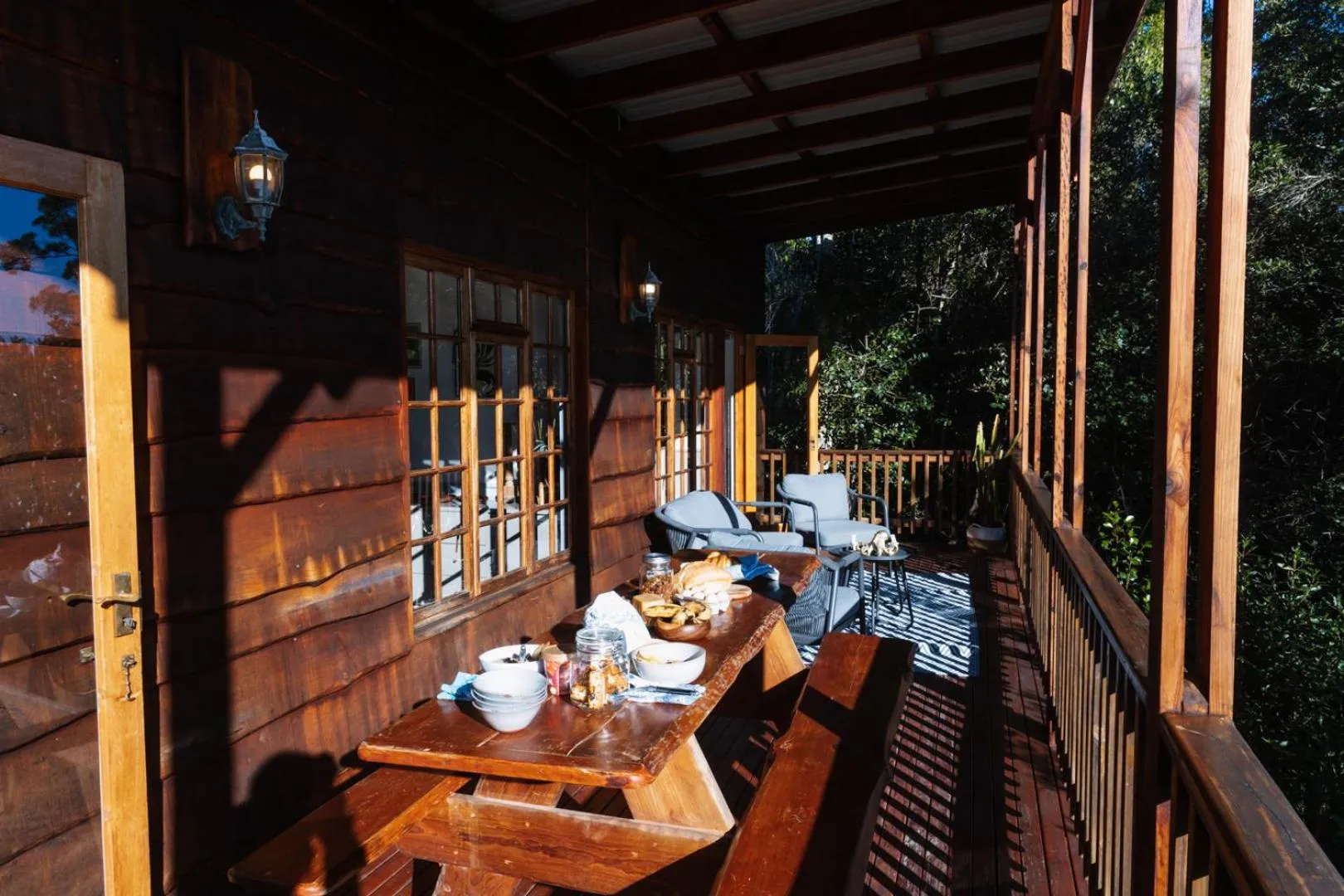 Patio in Moonshine on Whiskey Creek