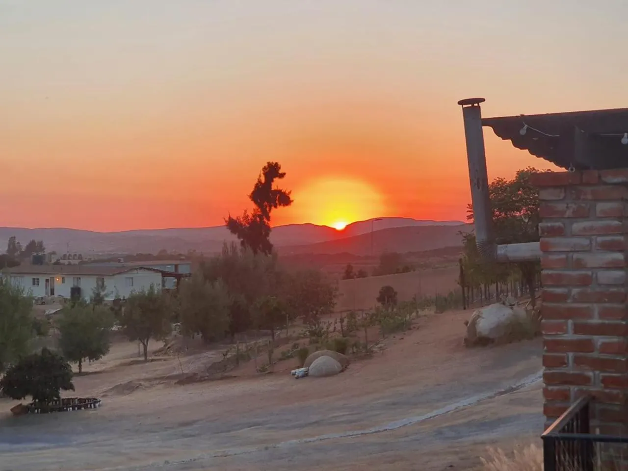 View (from property/room) in Quinta Sofia Valle de Guadalupe