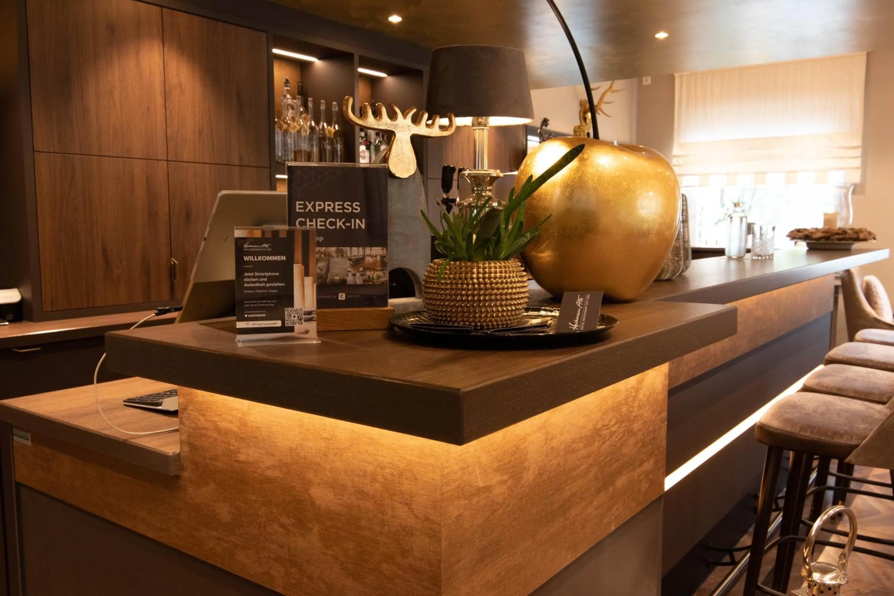 Lobby or reception in Hotel Restaurant Hackmann-Atter