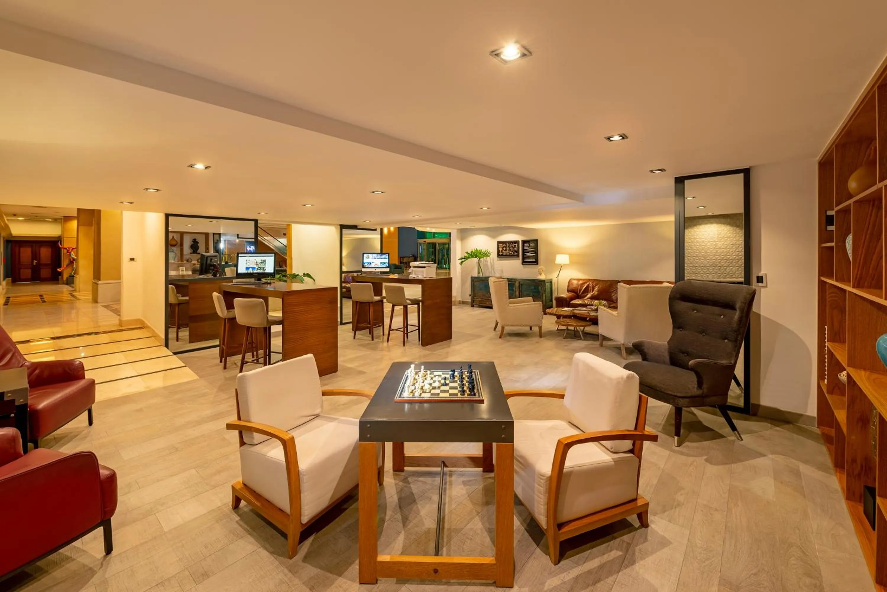 Lobby or reception in Catalonia Santo Domingo