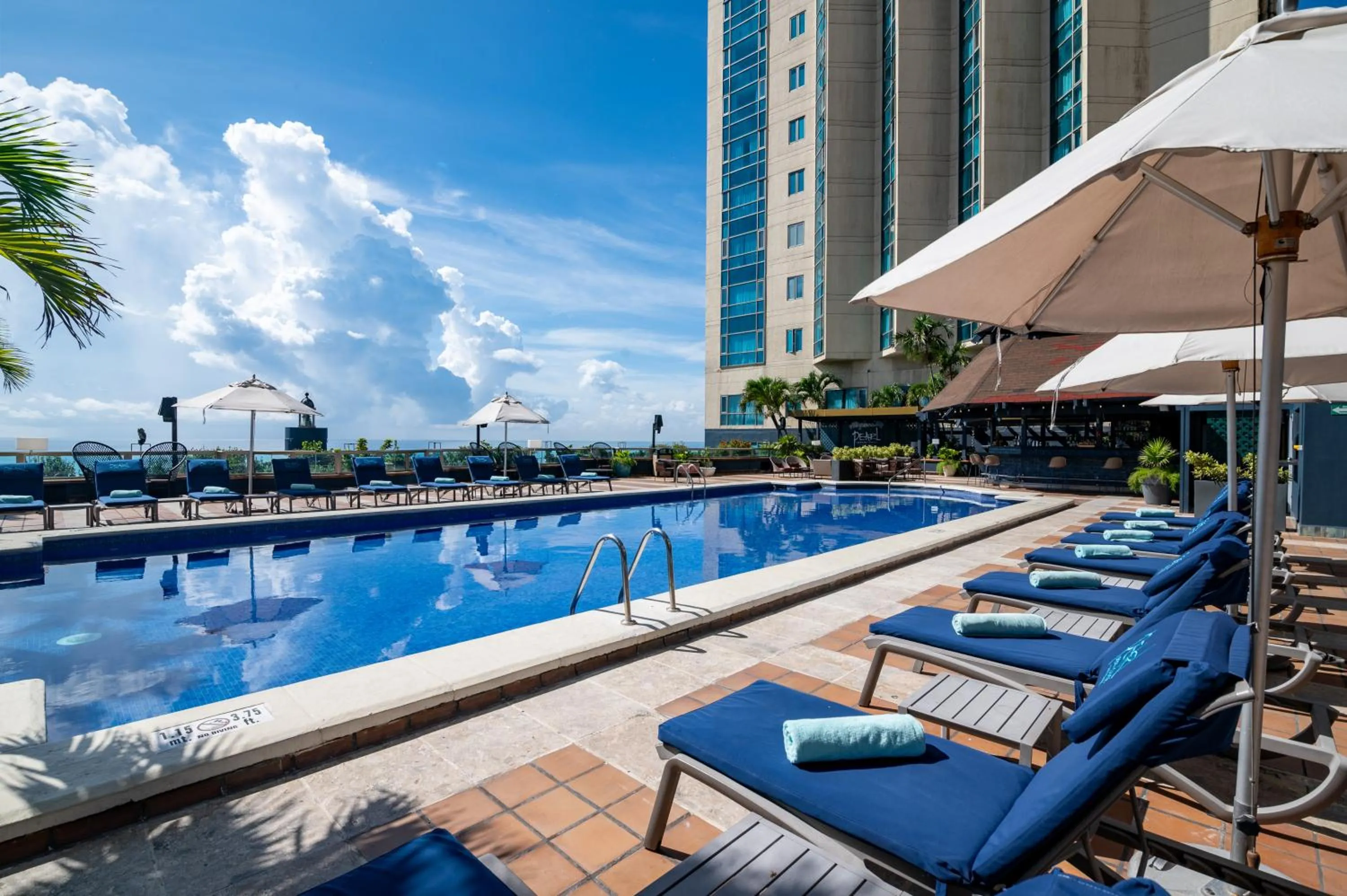 Pool view in Catalonia Santo Domingo