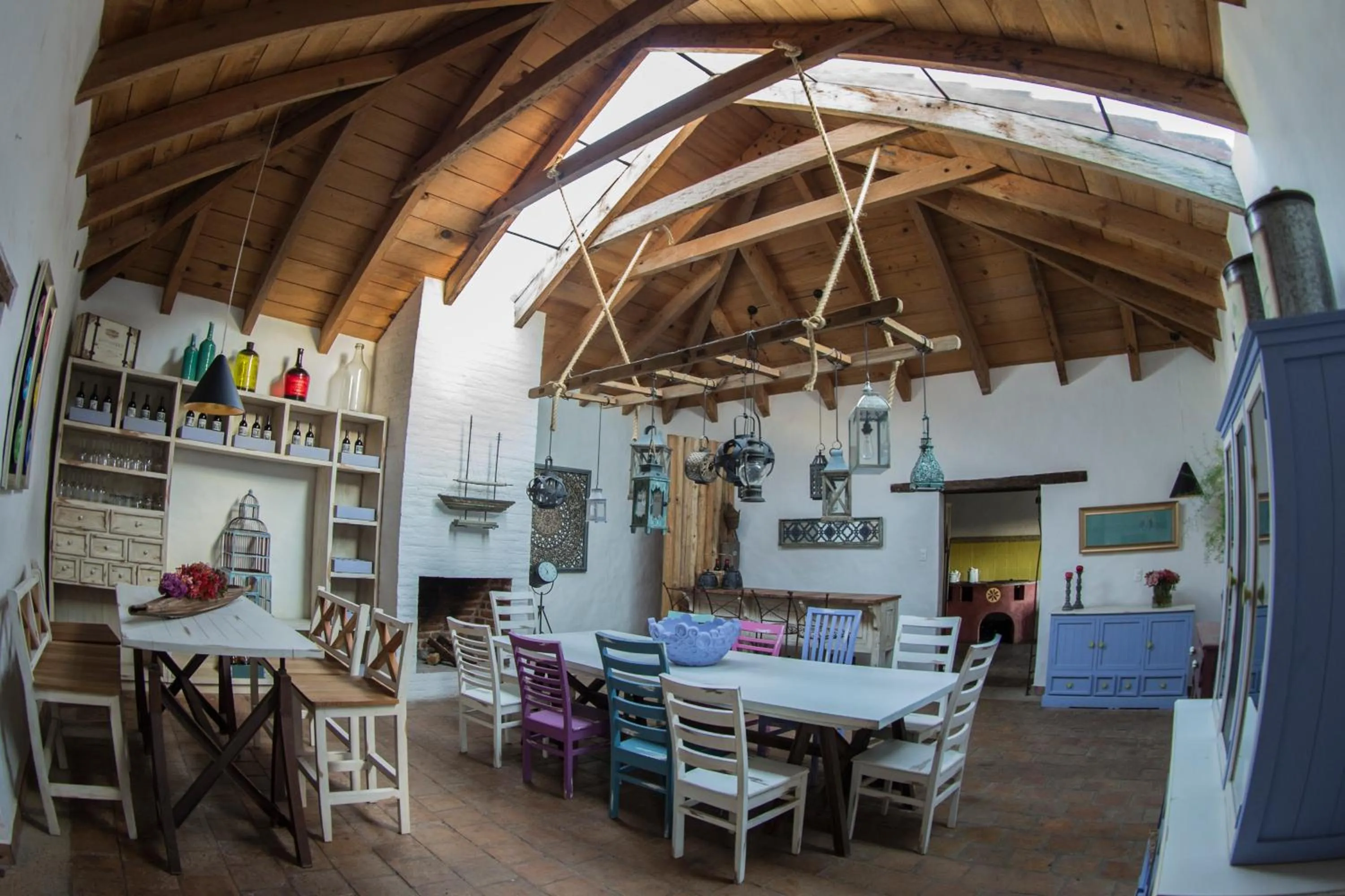 Dining area in Mexicanos 10 CasaVieja