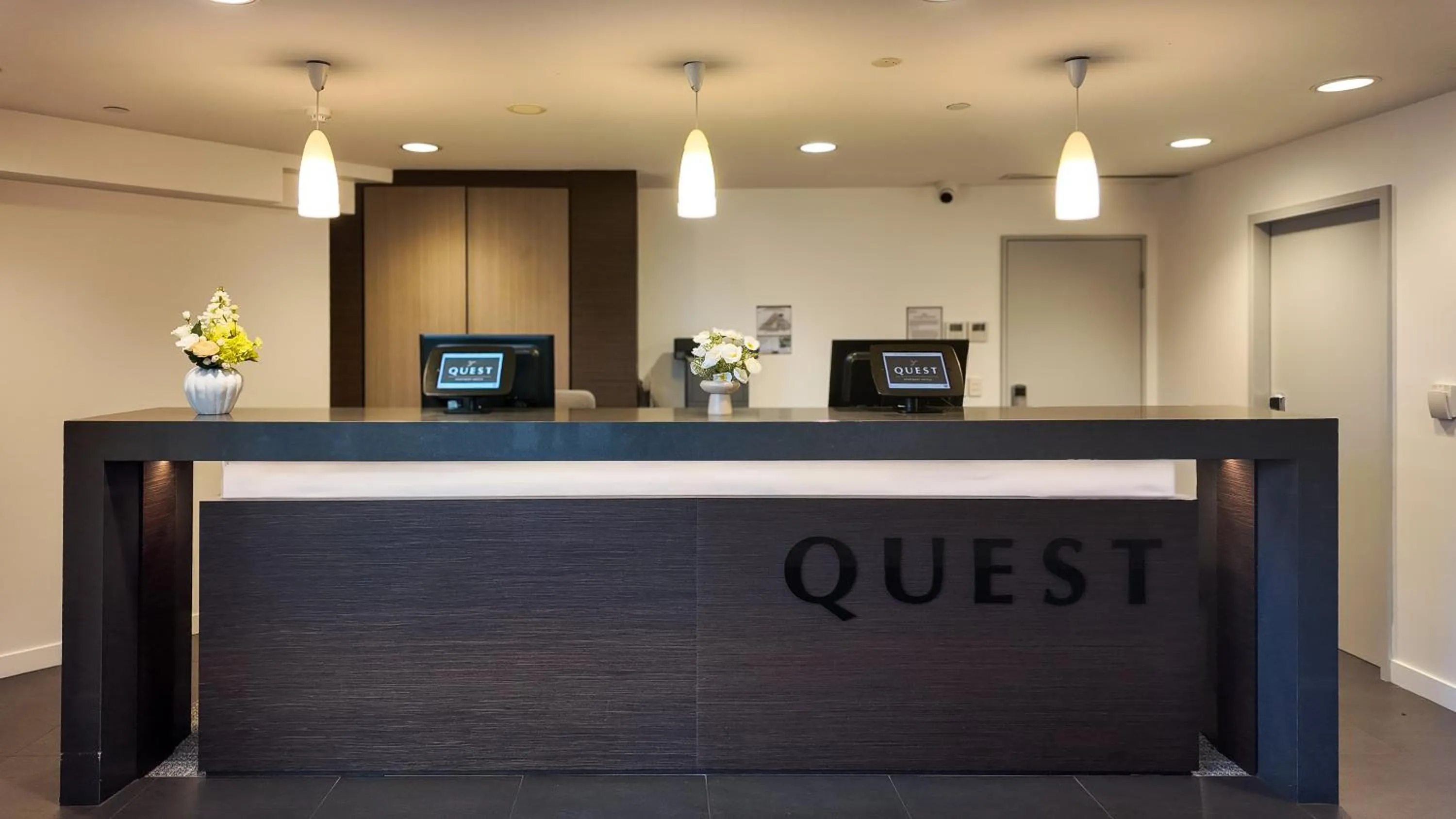 Lobby or reception in Quest Mounts Bay Road