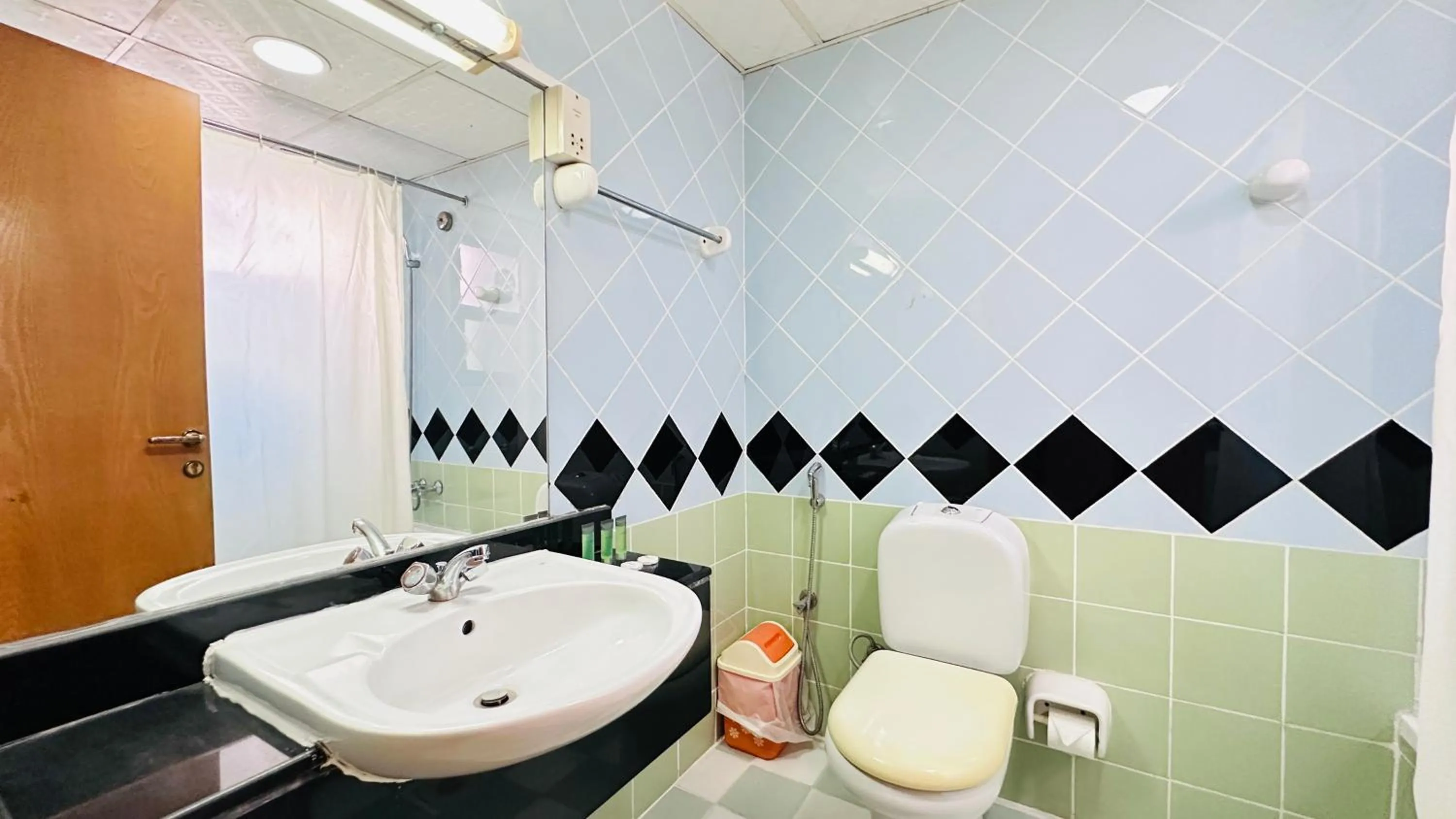 Shower in Collection O San Marino Hotel