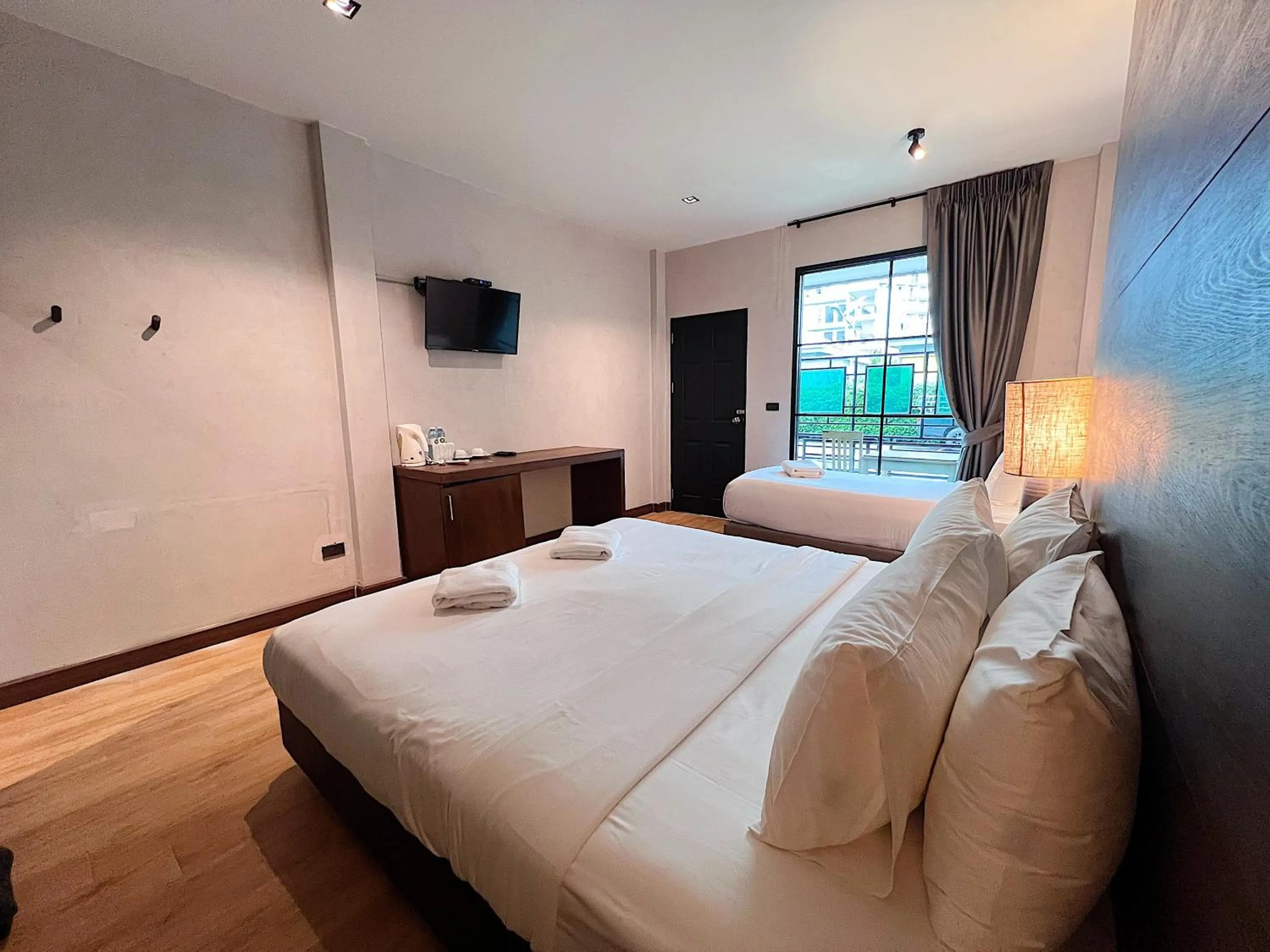 Bedroom, Bed in Villa Navin Beach Residence