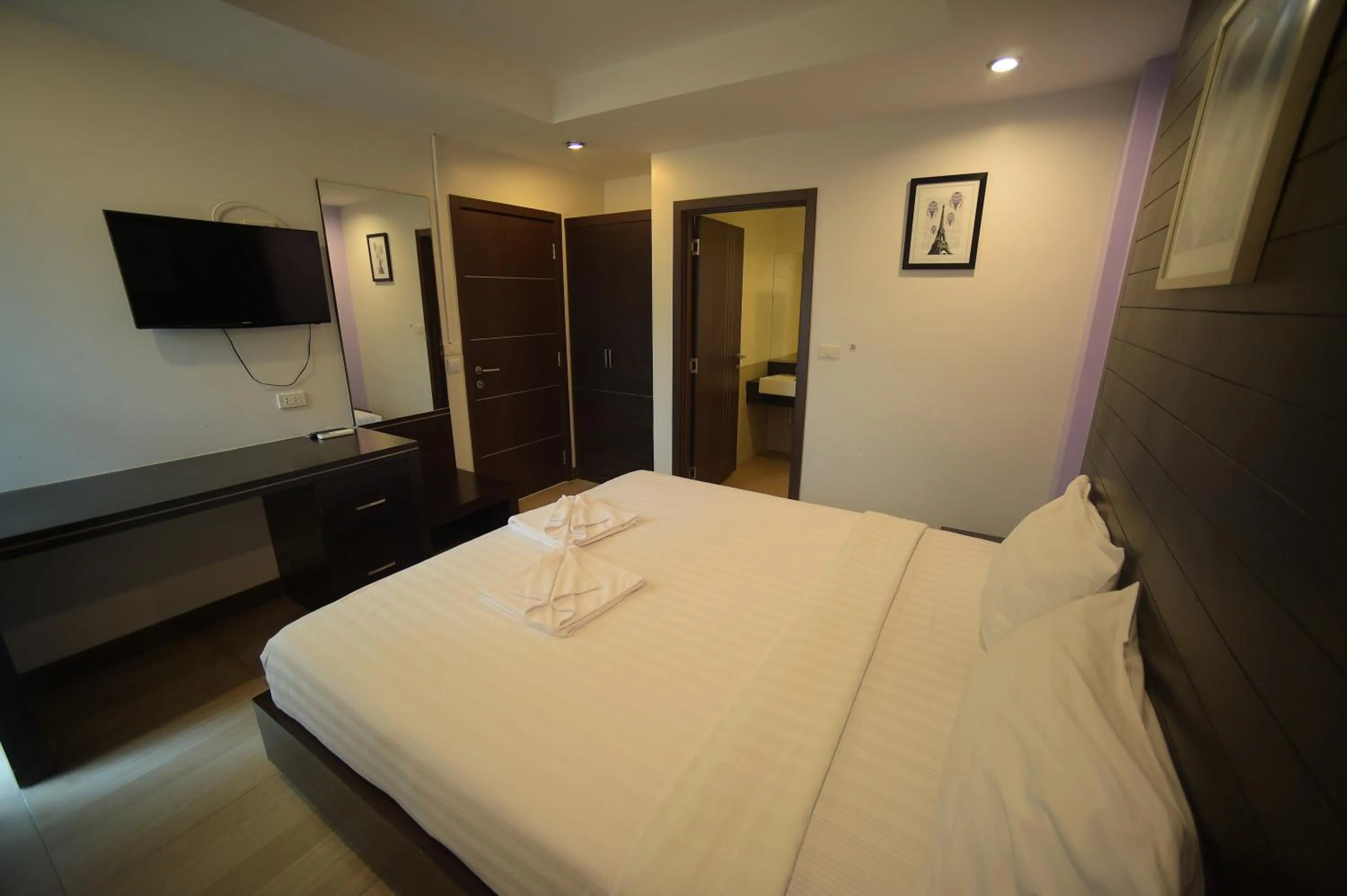 Bedroom, Bed in Villa Navin Beach Residence