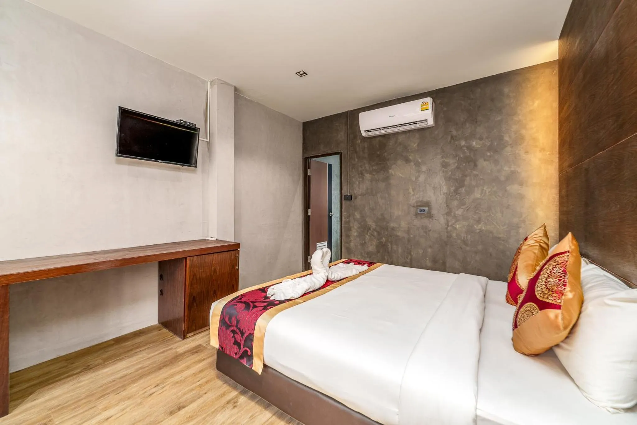 Bedroom, Bed in Villa Navin Beach Residence