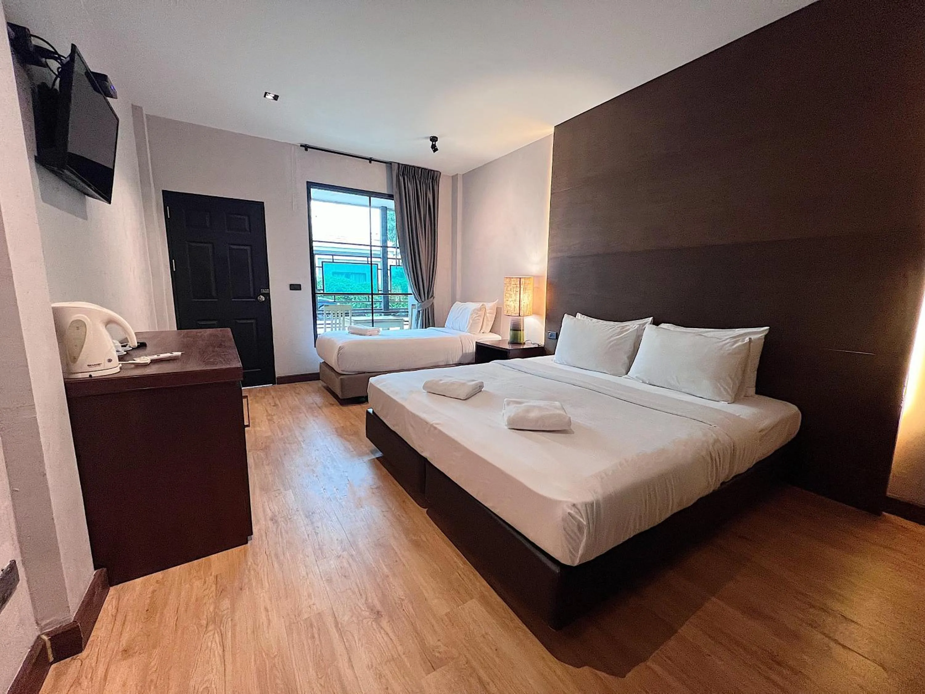 Bedroom, Bed in Villa Navin Beach Residence