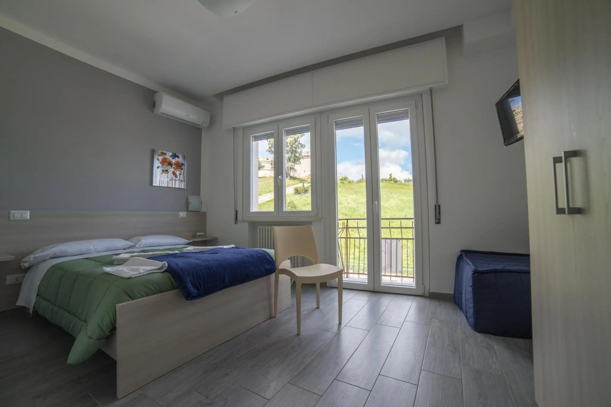 Bedroom, Bed in B&B La Castellana