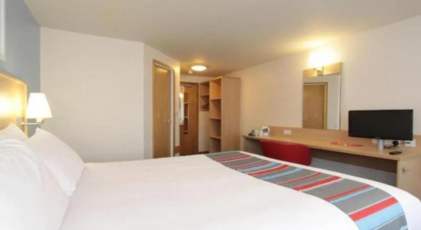 Bed in Travelodge Egham