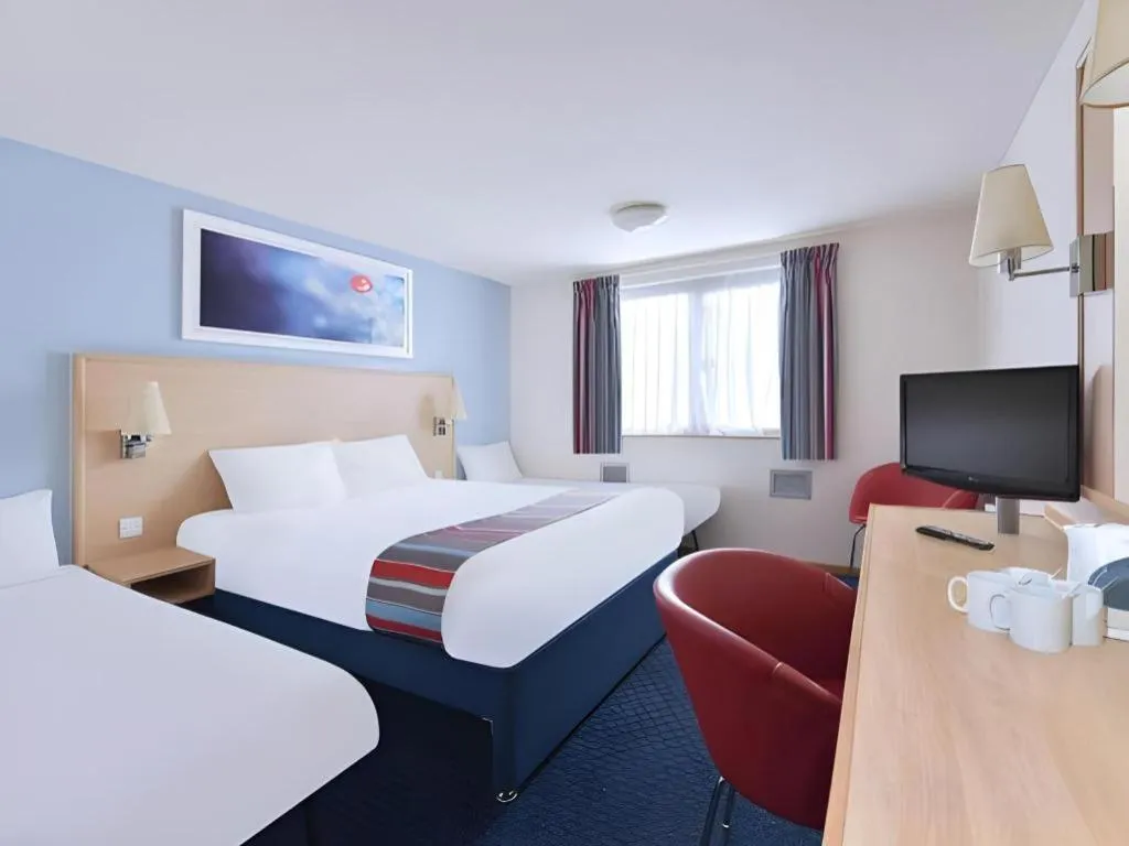 Bed in Travelodge Nottingham Central
