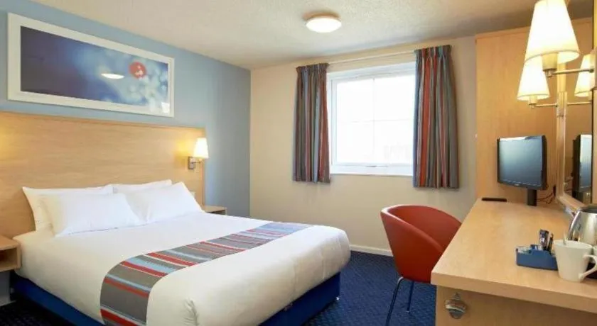 Bed in Travelodge Manchester Birch M62 Eastbound