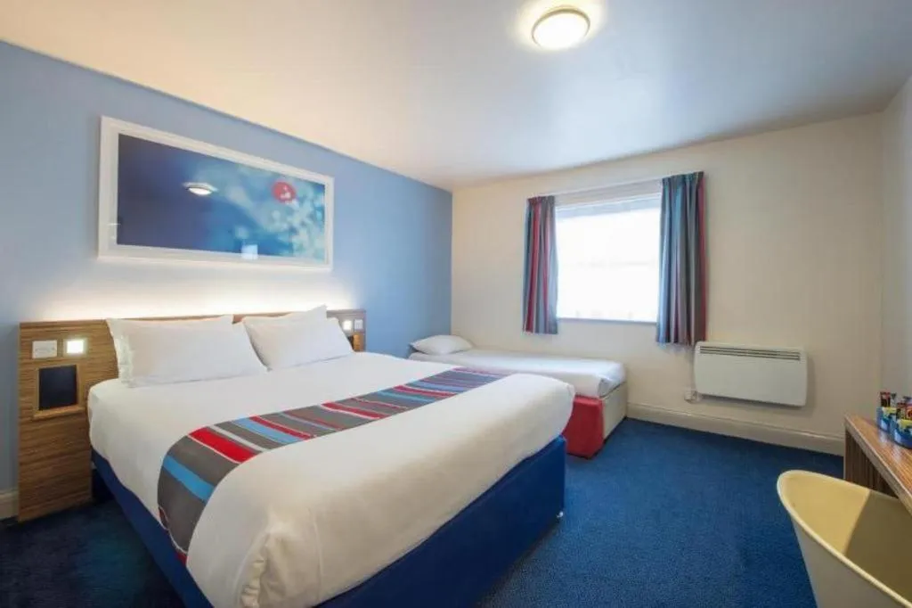 Bed in Travelodge Bodmin Roche