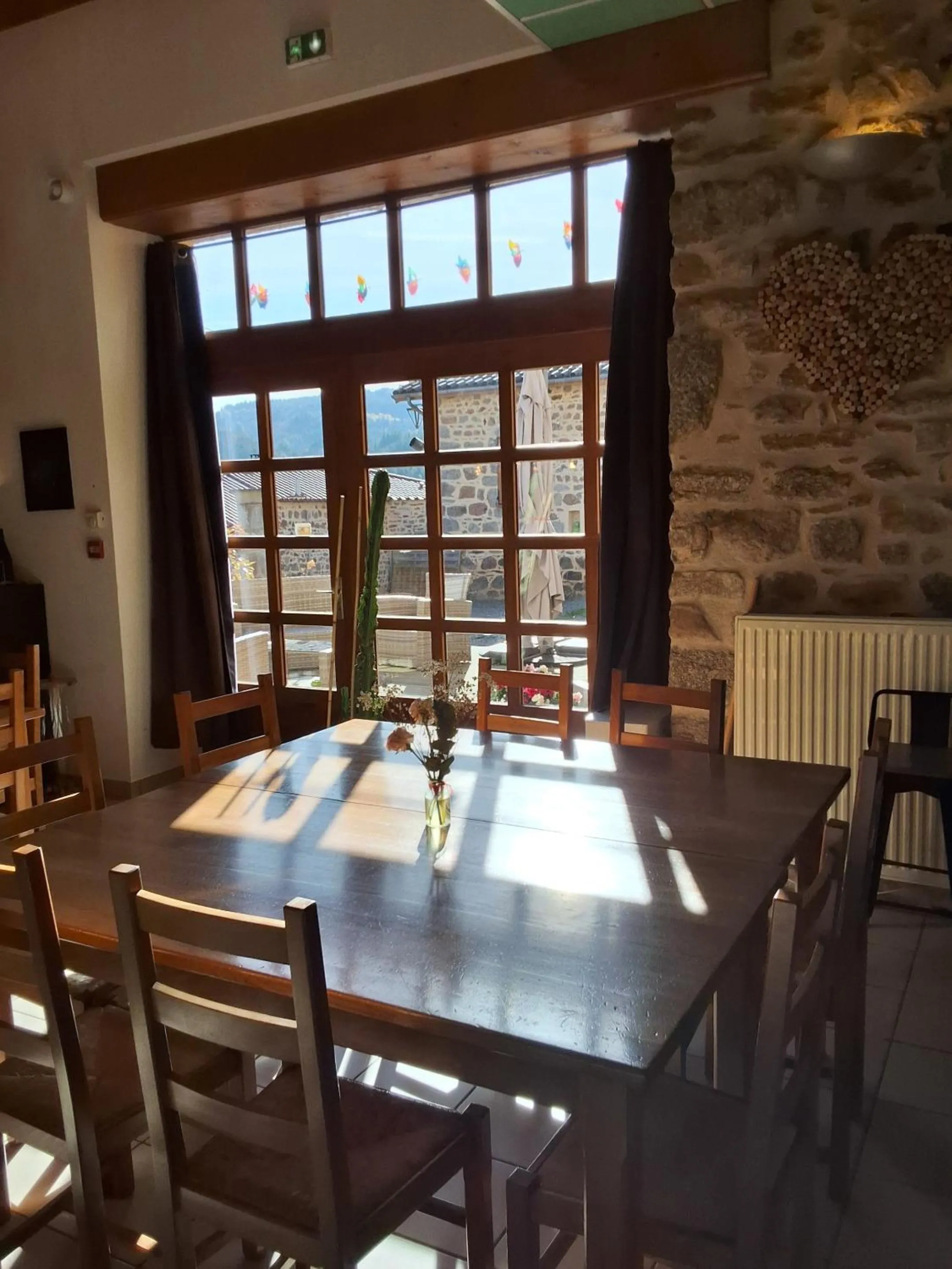 Dining area in L'auberge De La Source